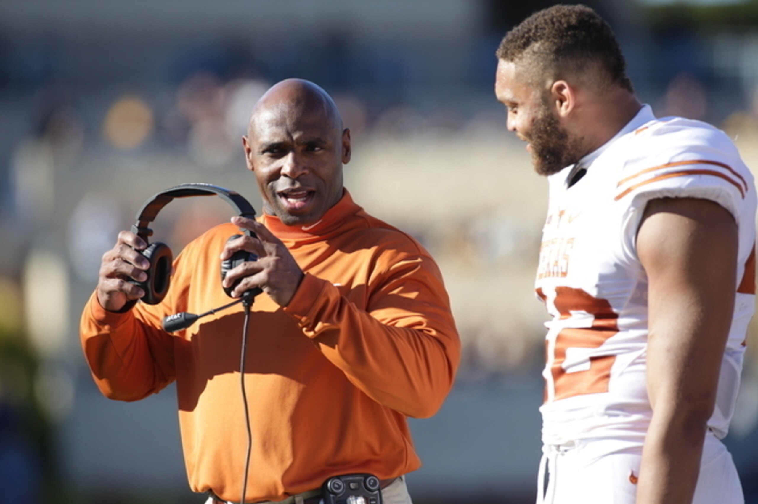 Charlie Strong is off to a rough start as Texas' head coach. Charlie Strong is off to a rough start as Texas' head coach.