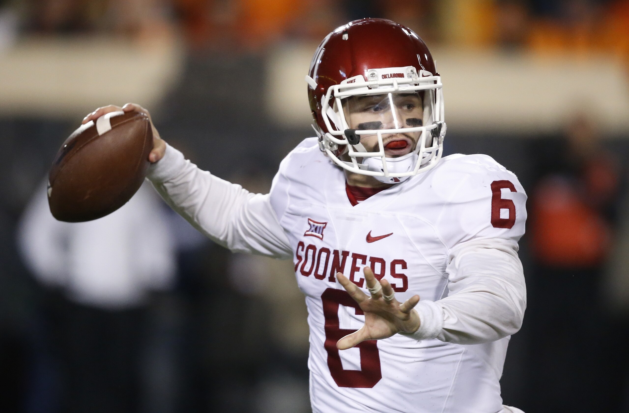 Baker Mayfield led Oklahoma's offense to impressive heights in 2015. Baker Mayfield led Oklahoma's offense to impressive heights in 2015.