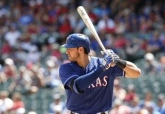 Joey Gallo may strike out a ton, but he can also hit the ball a country mile when he does make contact.