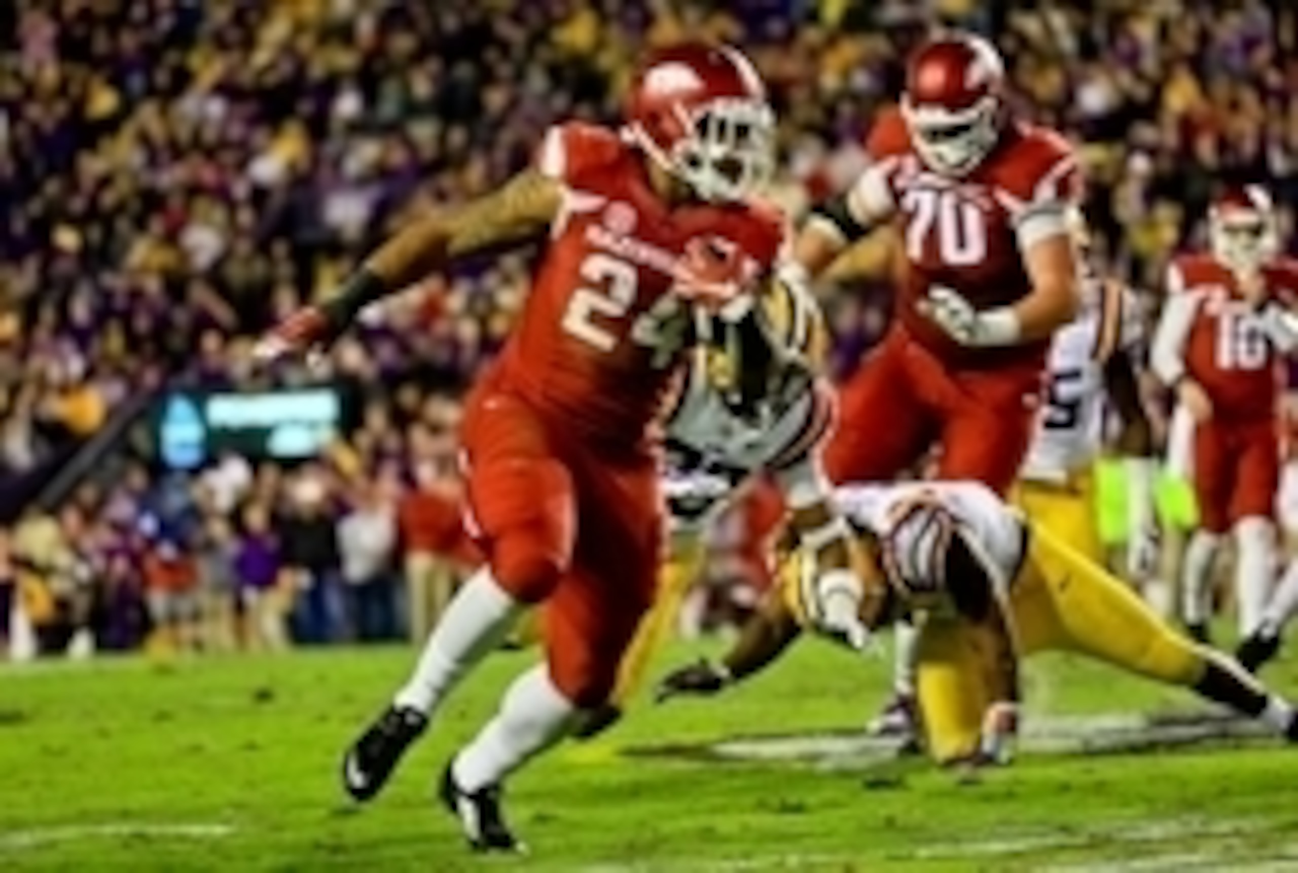 Arkansas RB Kody Walker Arkansas RB Kody Walker