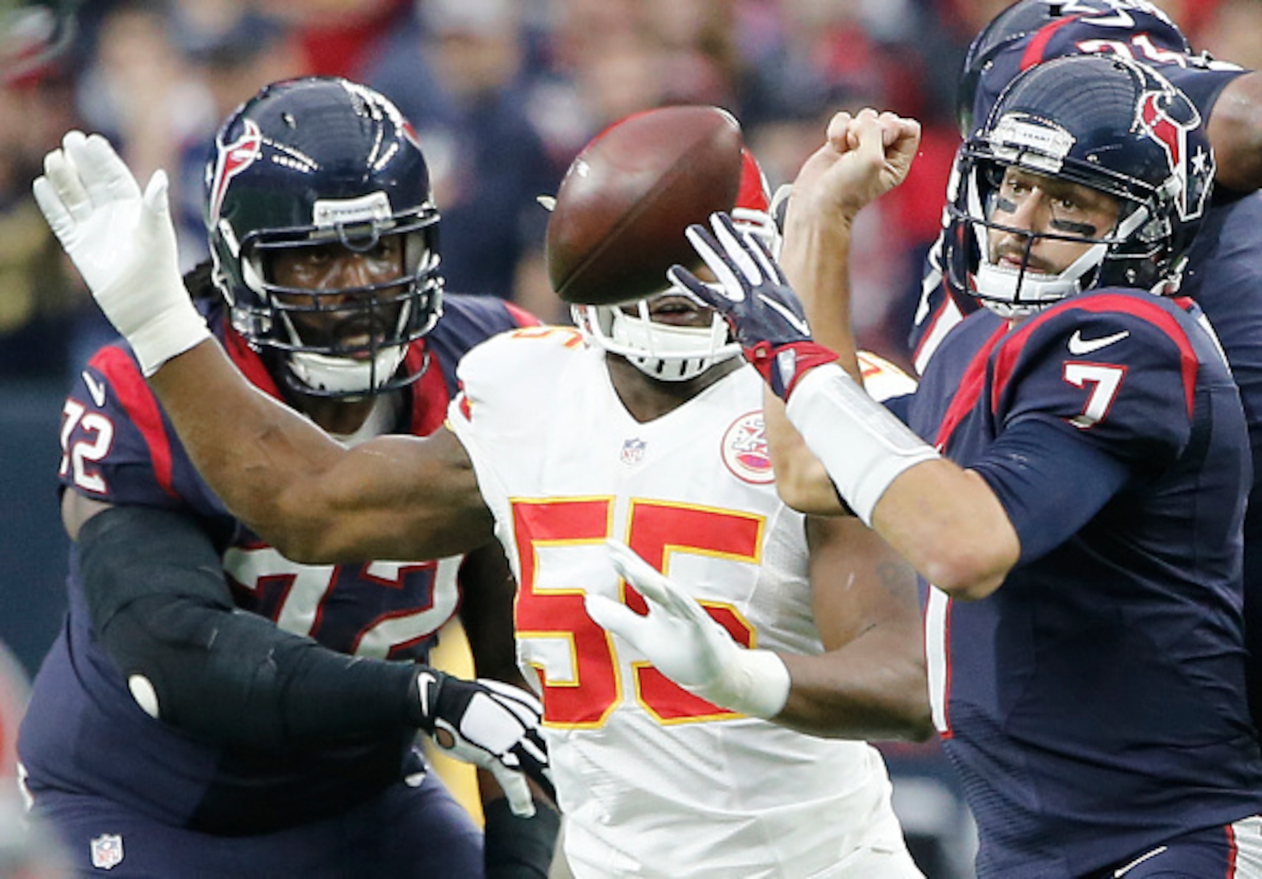 Brian Hoyer was dreadful against the Chiefs