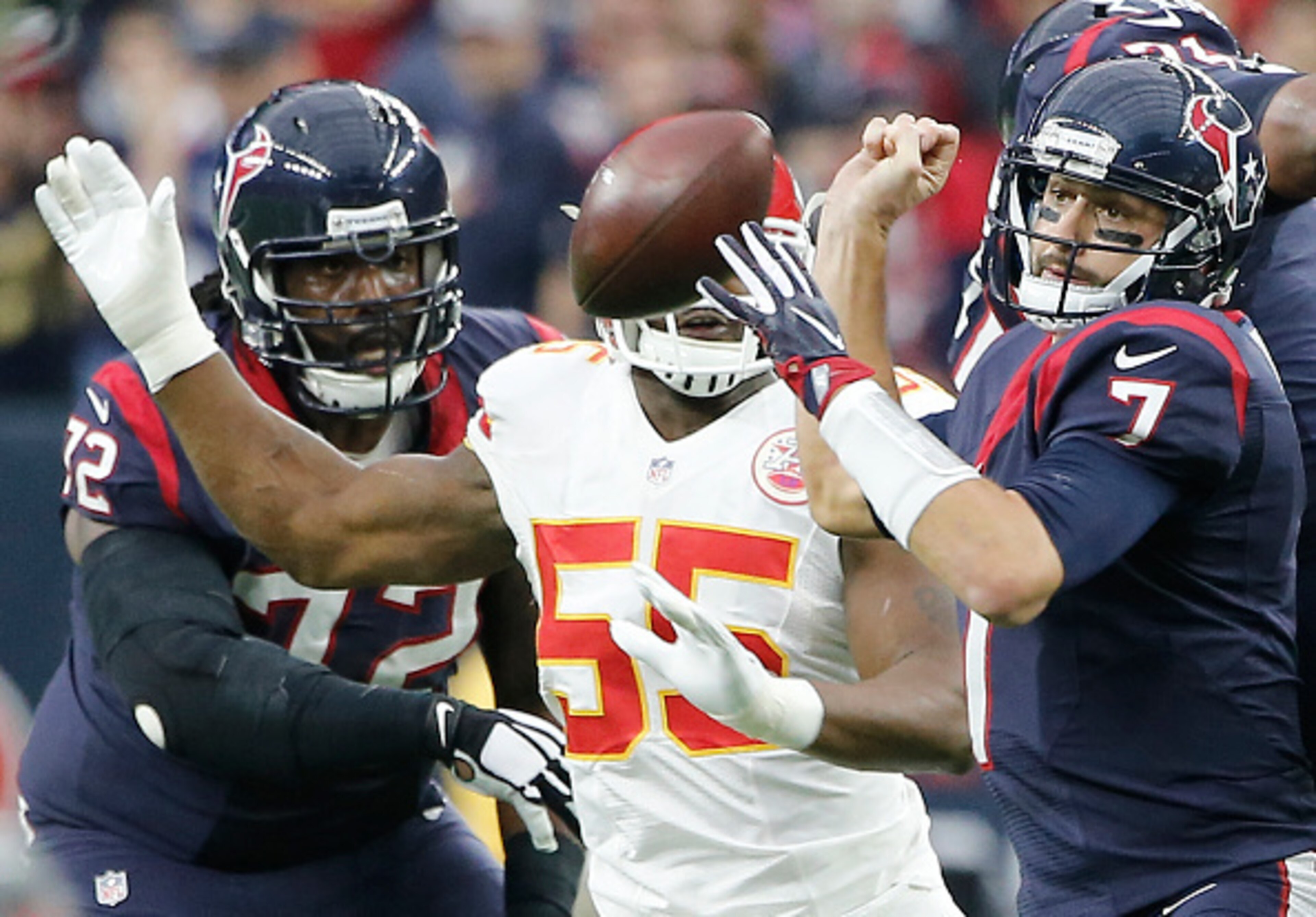 Brian Hoyer was dreadful against the Chiefs