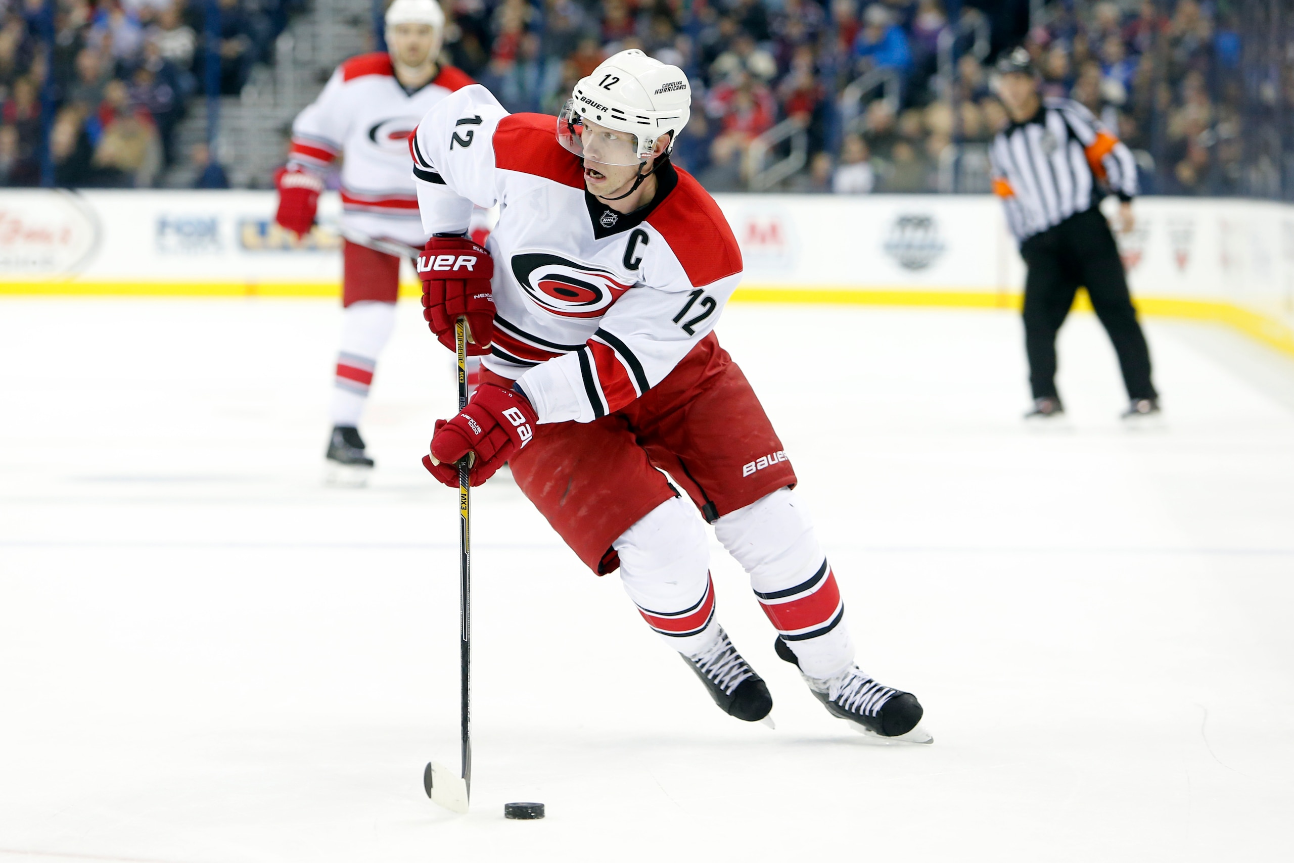 Carolina Hurricanes center Eric Staal is among the notable players who could be available heading toward this year's NHL trade deadline. Carolina Hurricanes center Eric Staal is among the notable players who could be available heading toward this year's NHL trade deadline.