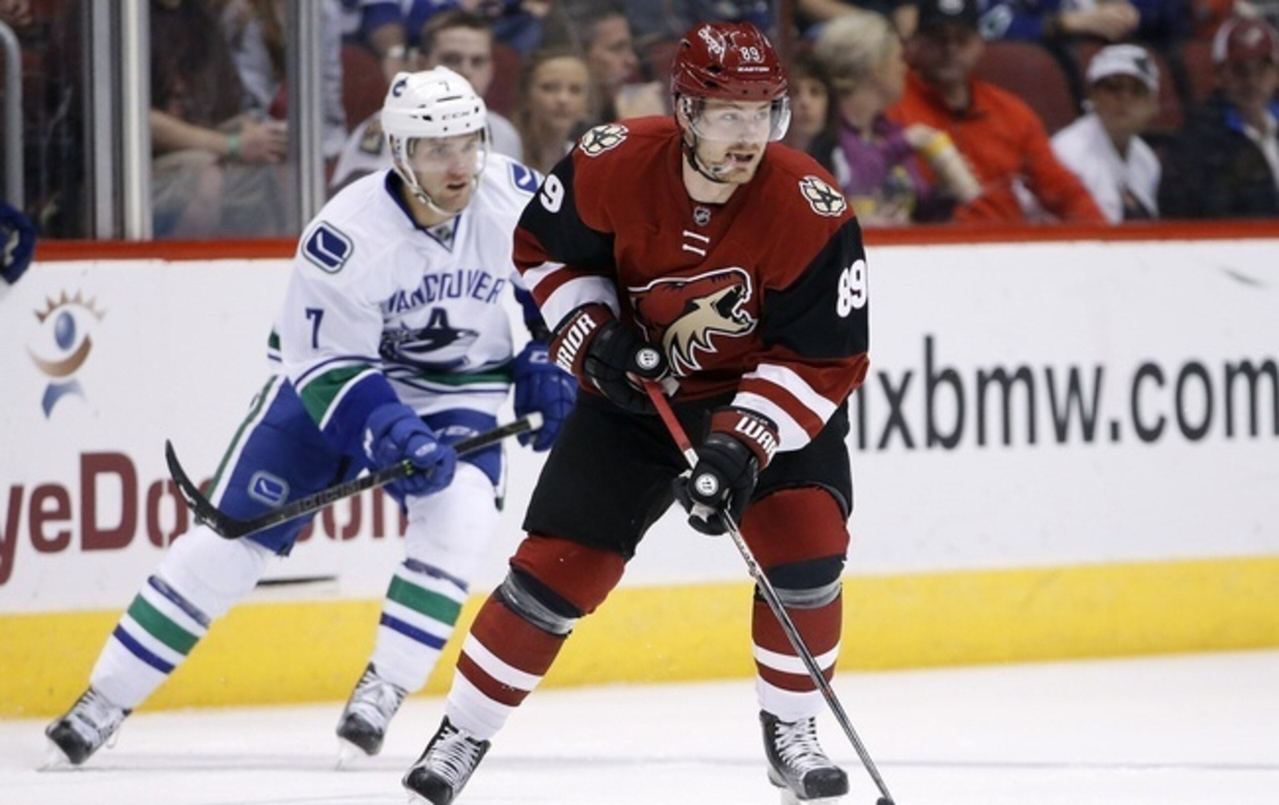 The Arizona Coyotes recently withdrew a contract extension offer to left wing Mikkel Boedker. The Arizona Coyotes recently withdrew a contract extension offer to left wing Mikkel Boedker.