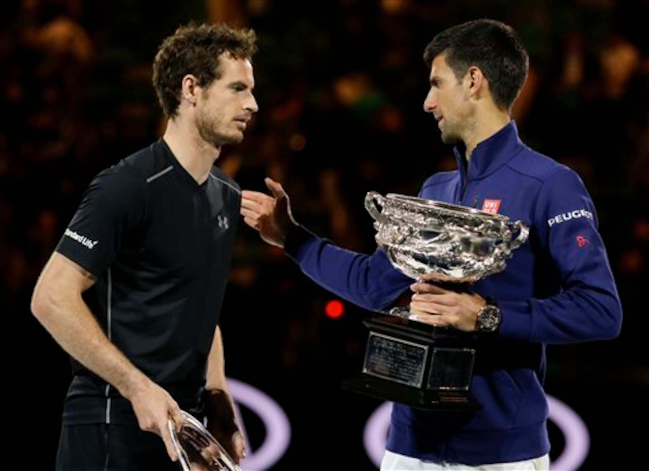 Andy Murray suffered another loss to Novak Djokovic in an Australian Open final.