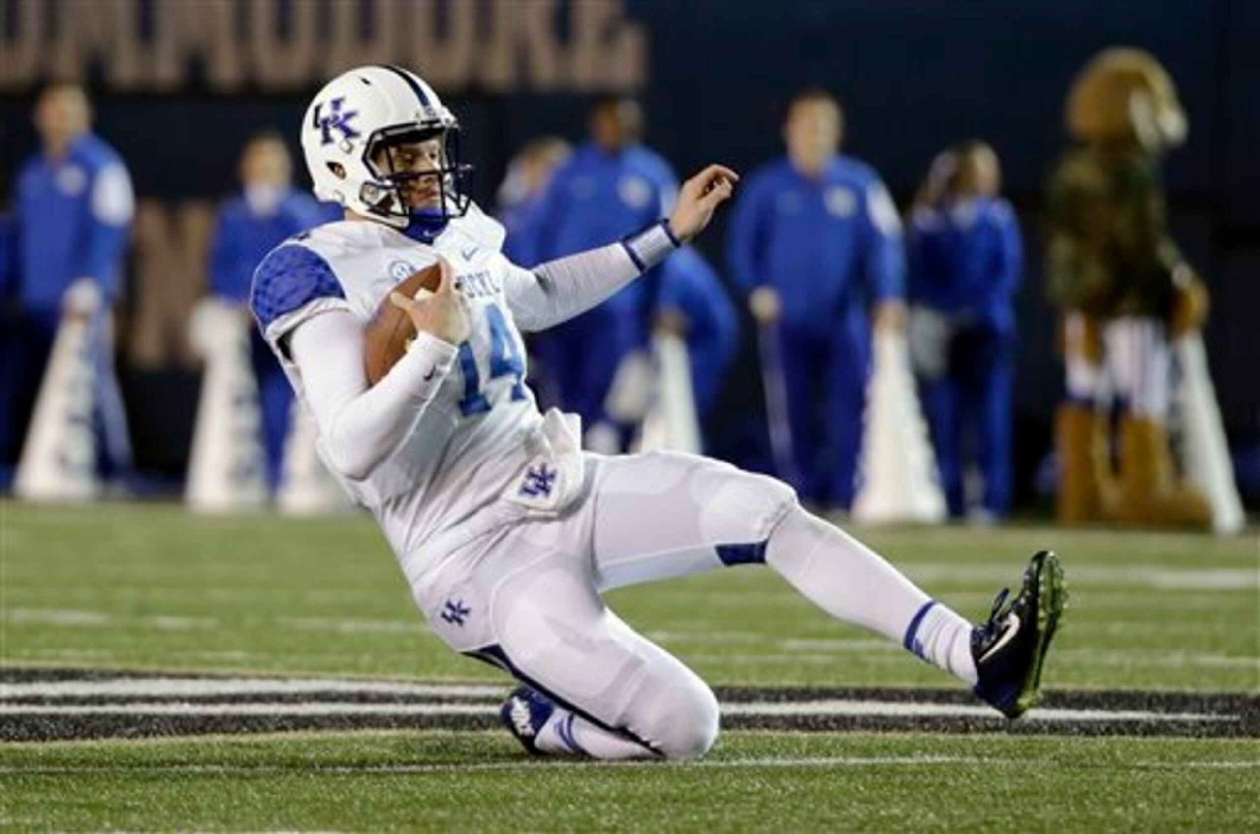 Patrick Towles hopes a new start at Boston College does him well. Patrick Towles hopes a new start at Boston College does him well.