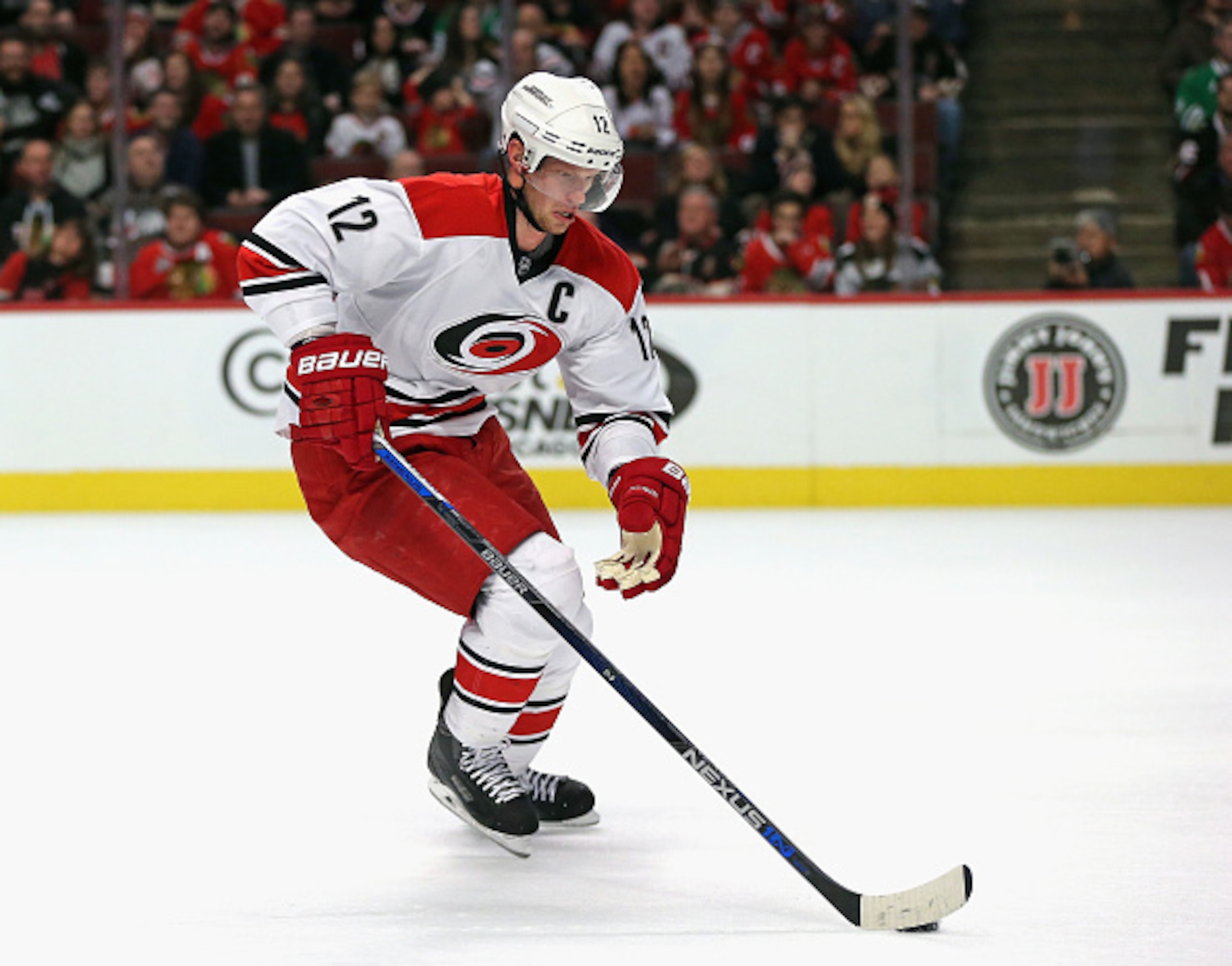 Carolina Hurricane captain Eric Staal could prove too expensive for the New York Rangers.