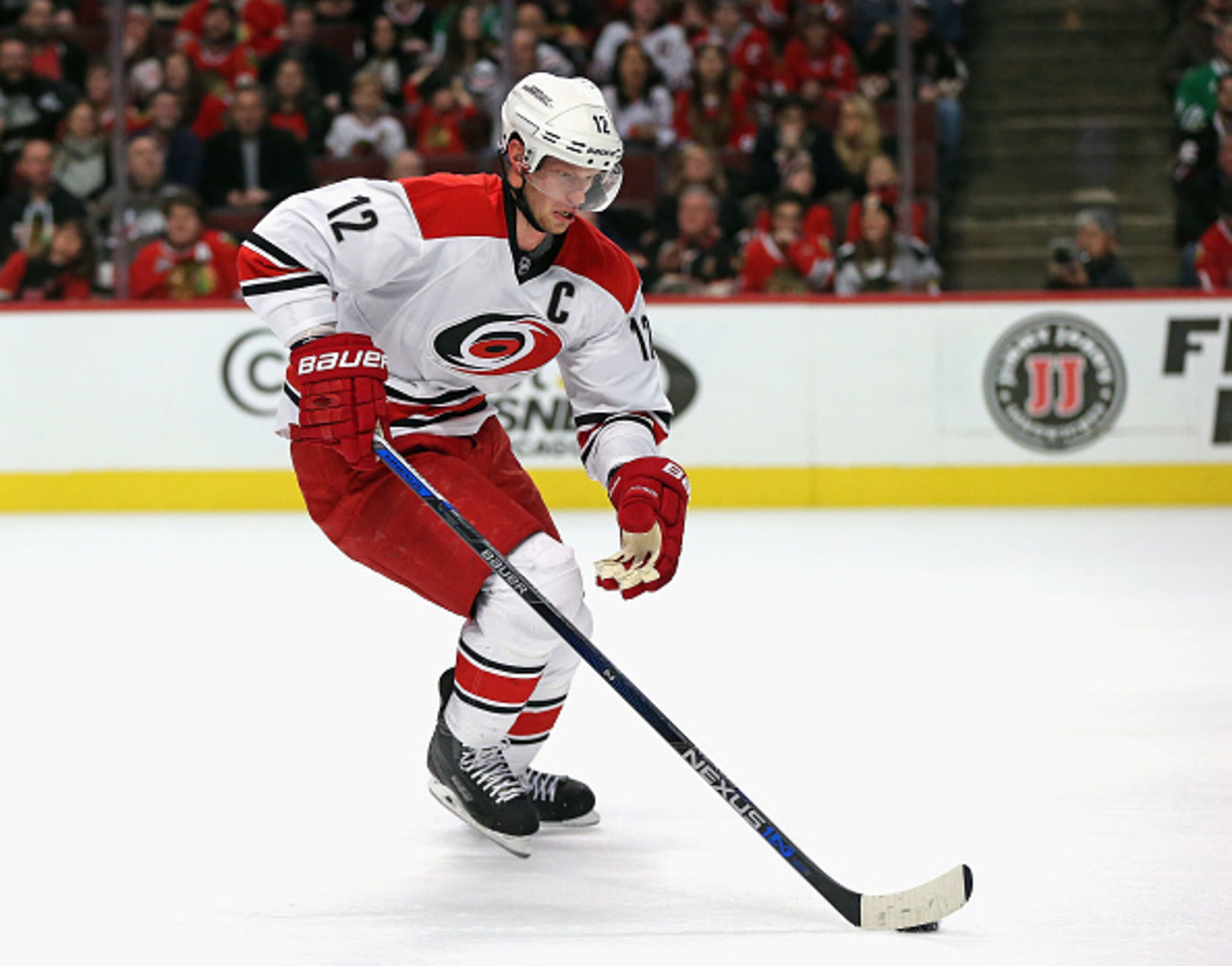 Carolina Hurricane captain Eric Staal could prove too expensive for the New York Rangers.