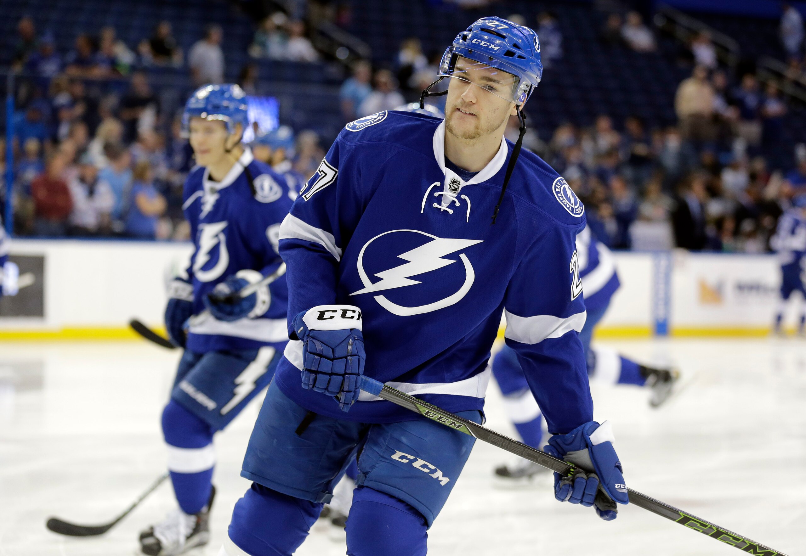 Suspended Tampa Bay Lightning left wing Jonathan Drouin could be a good addition to the rebuilding Buffalo Sabres.