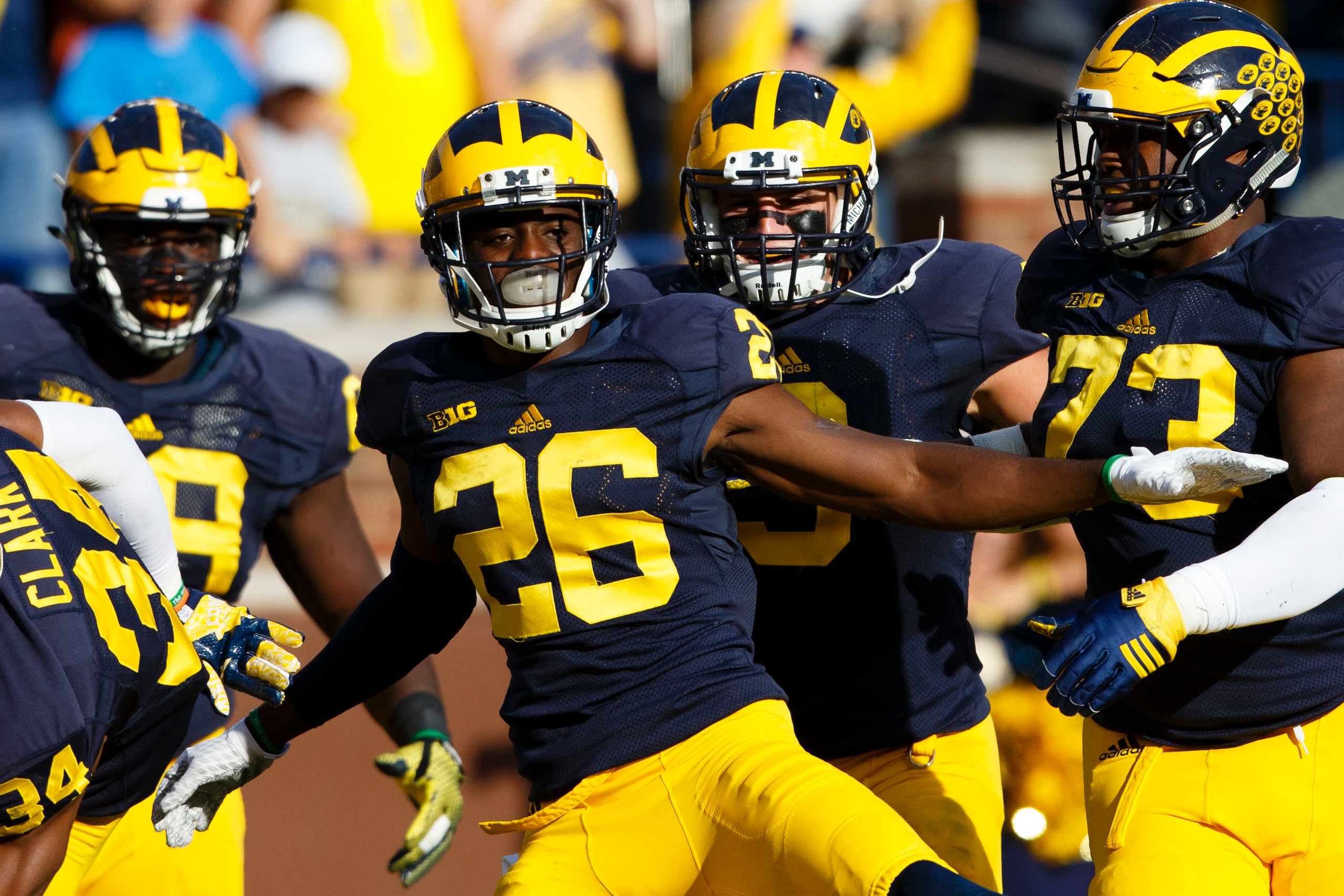 Michigan cornerback Jourdan Lewis (26) Michigan cornerback Jourdan Lewis (26)