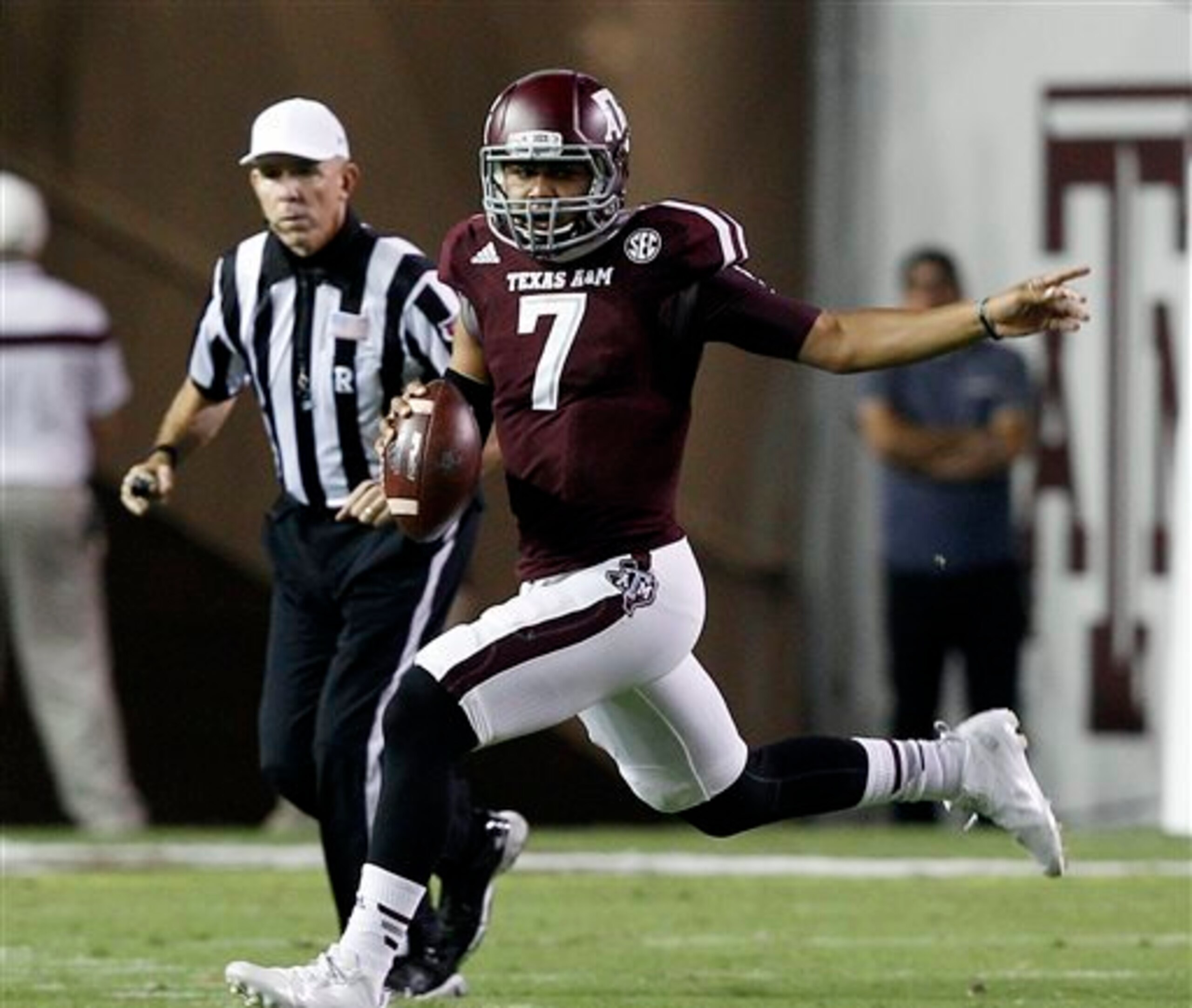 Kenny Hill showed promise at Texas A&M that he hopes to fulfill at TCU. Kenny Hill showed promise at Texas A&M that he hopes to fulfill at TCU.