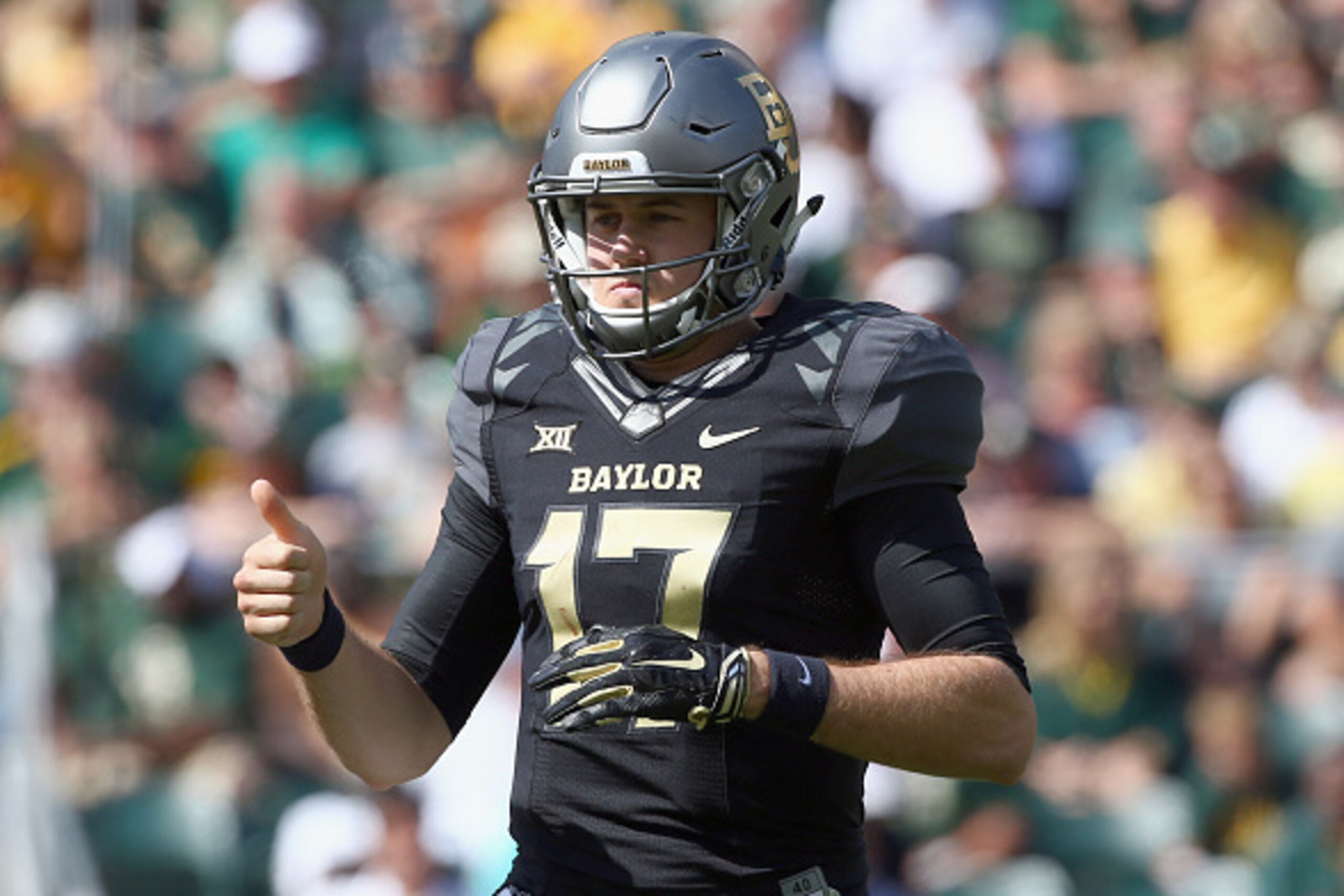 Will Seth Russell get a thumbs-up from Baylor coach Art Briles? Will Seth Russell get a thumbs-up from Baylor coach Art Briles?