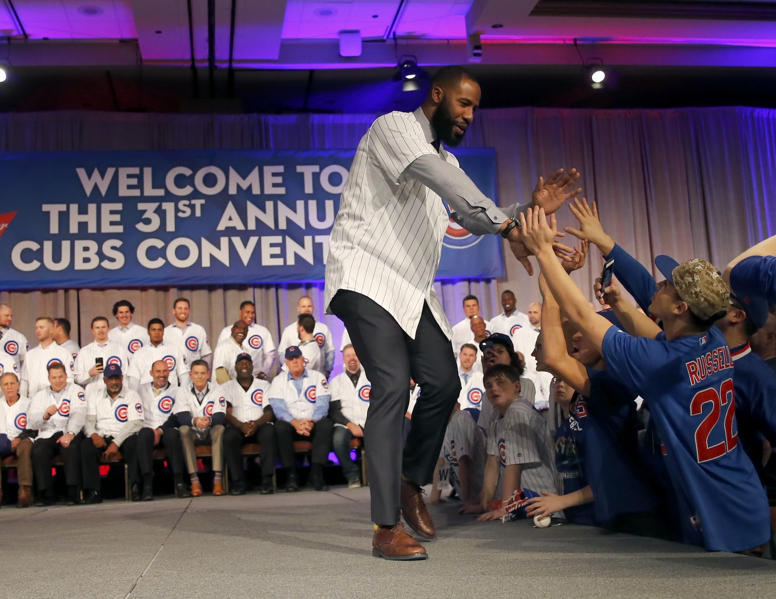 Jason Heyward's glove and legs will make him one popular dude at Wrigley Field.