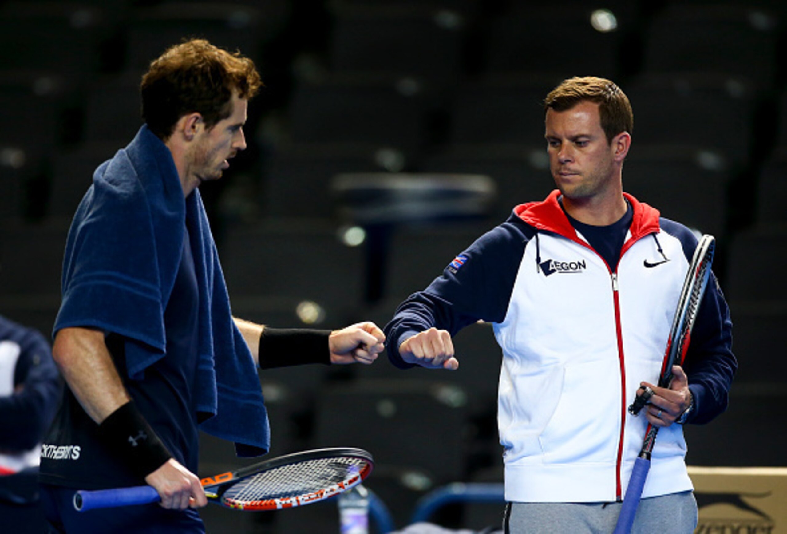 Andy Murray and coach Leon Smith have had a tight bond.
