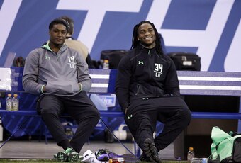 UCLA LB Myles Jack and Notre Dame LB Jaylon Smith