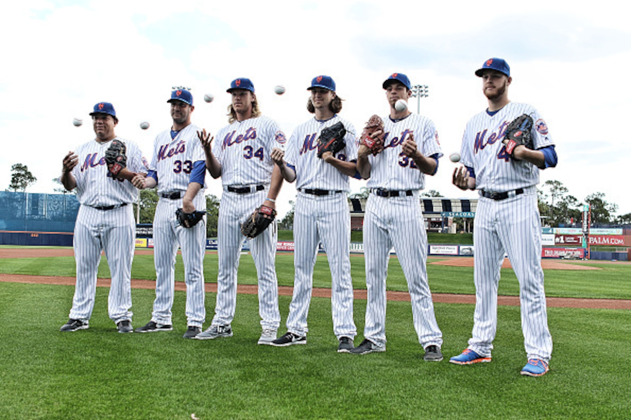 The Mets' rotation is stacked. The Mets' rotation is stacked.