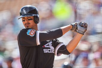 The addition of Jimmy Rollins could mean that slick-fielding Tyler Saladino, above, is headed back to Triple-A.