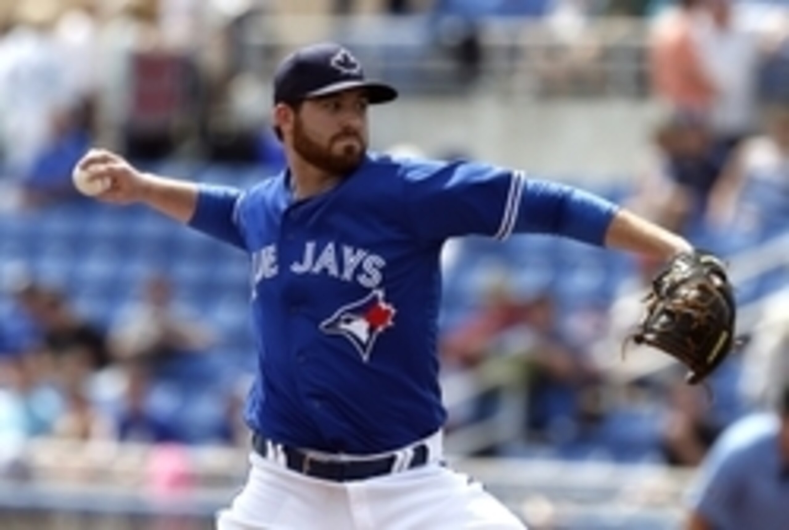 The addition of Gavin Floyd on a guaranteed deal could mean Drew Hutchison (pictured) starts the year in the minors. The addition of Gavin Floyd on a guaranteed deal could mean Drew Hutchison (pictured) starts the year in the minors.