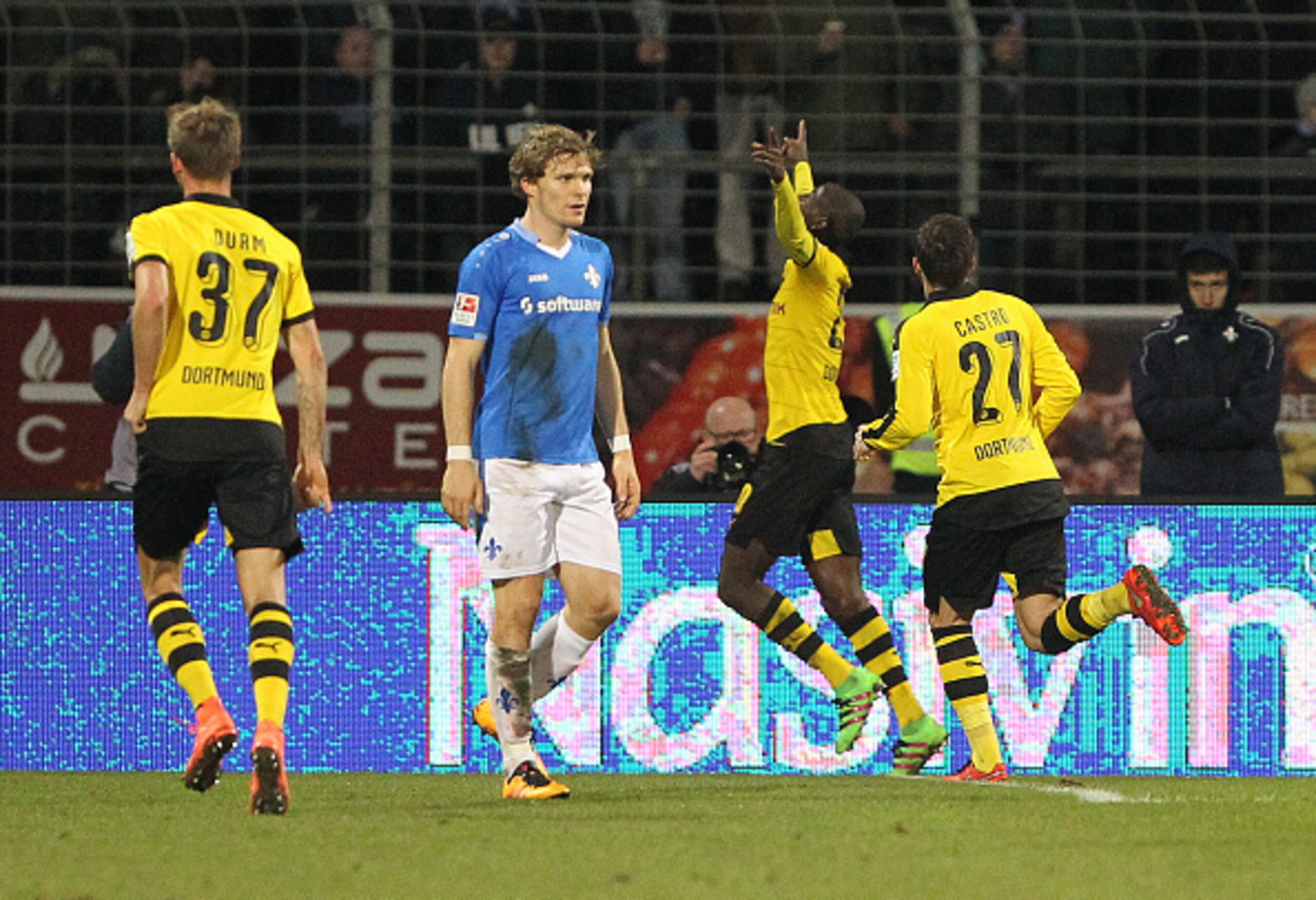 Adrian Ramos' goal broke the deadlock for Dortmund.
