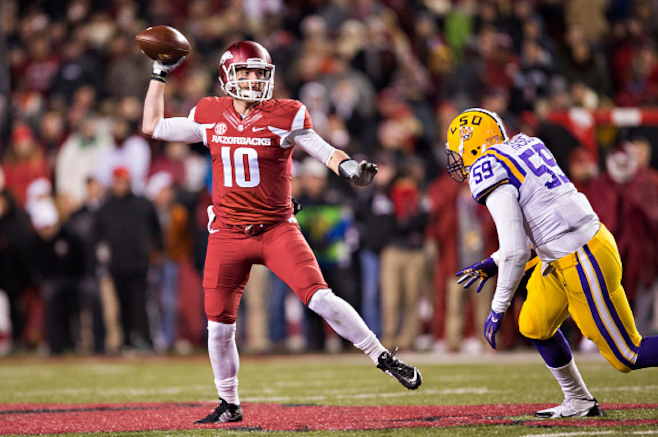 Former Arkansas QB Brandon Allen