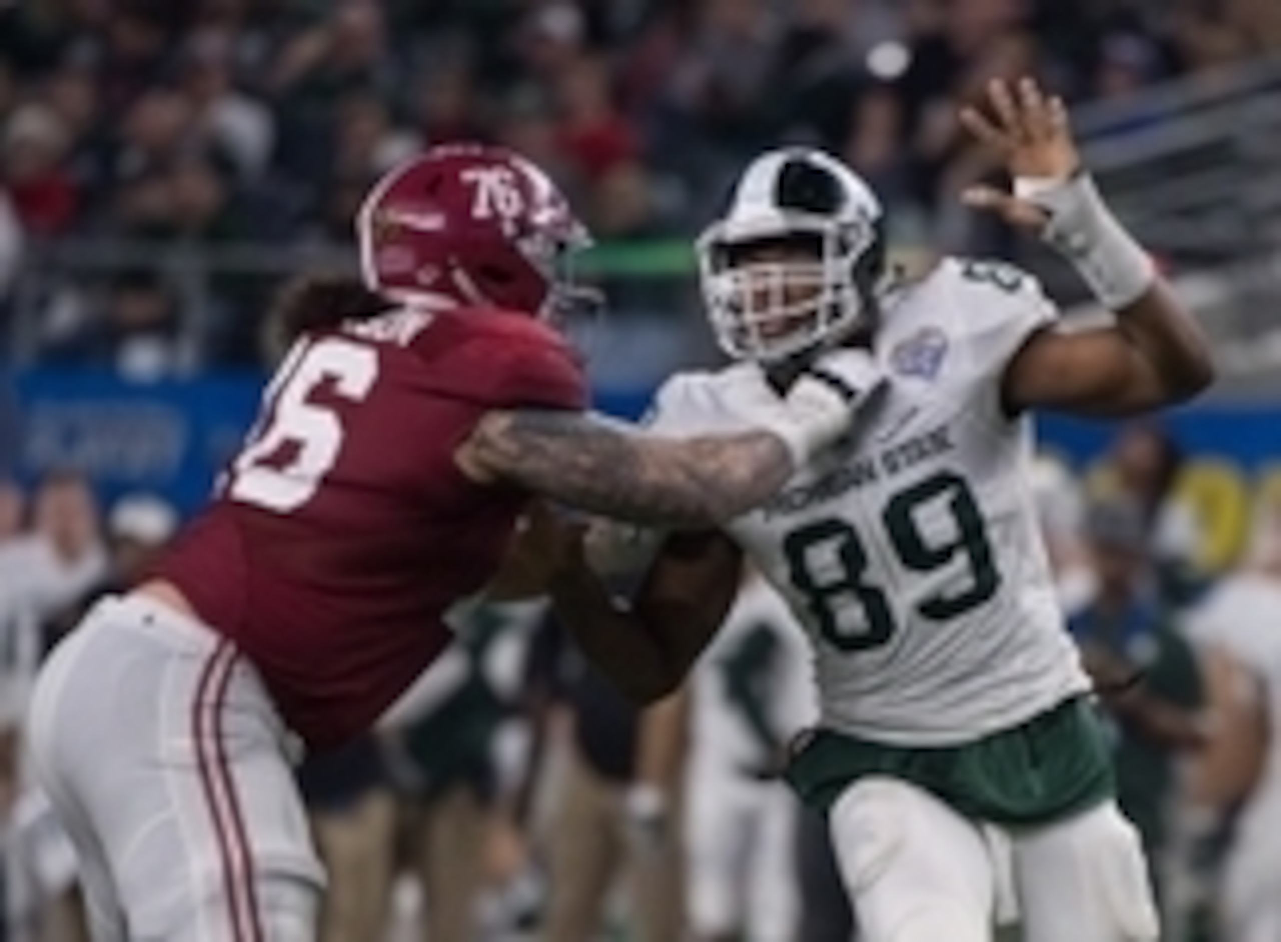 Alabama needs to find a replacement for Dominick Jackson this spring.