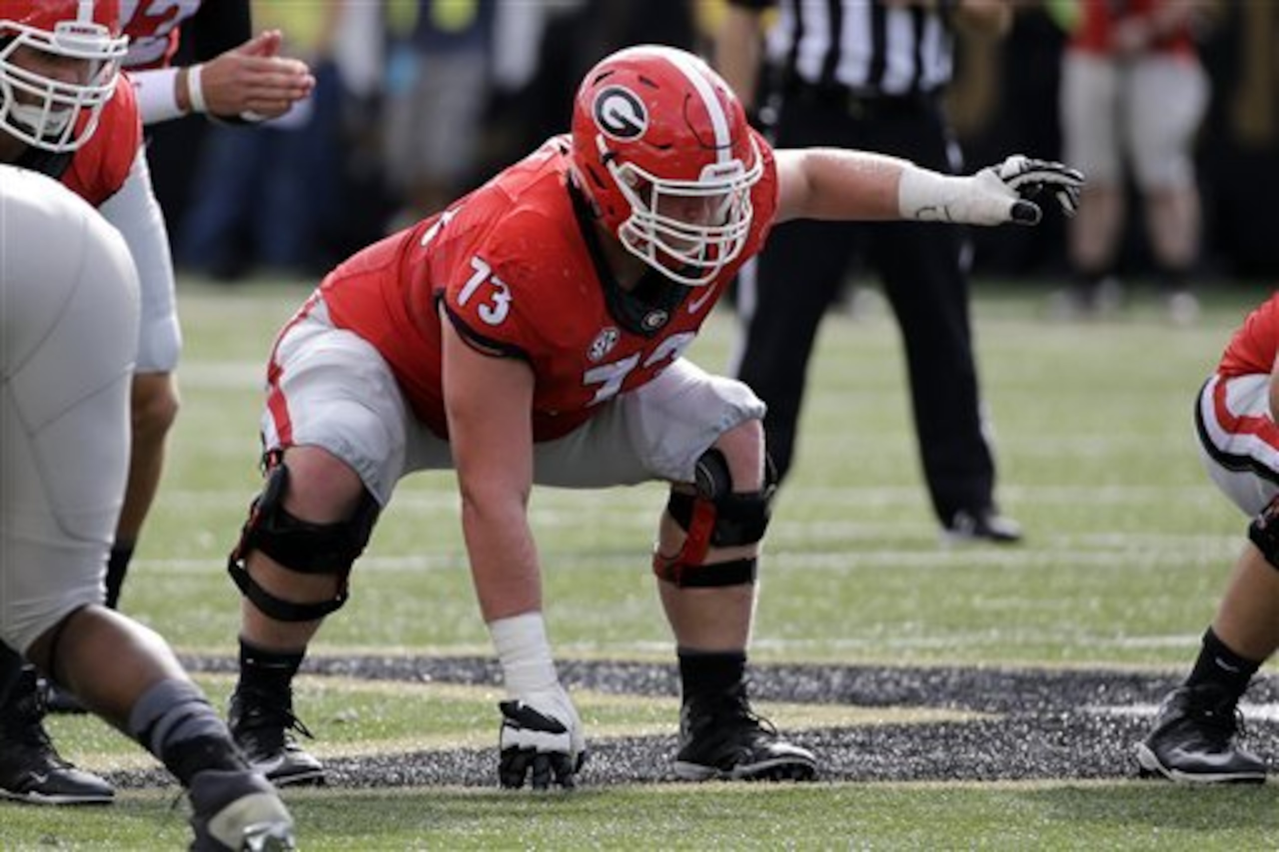 Offensive lineman Greg Pyke