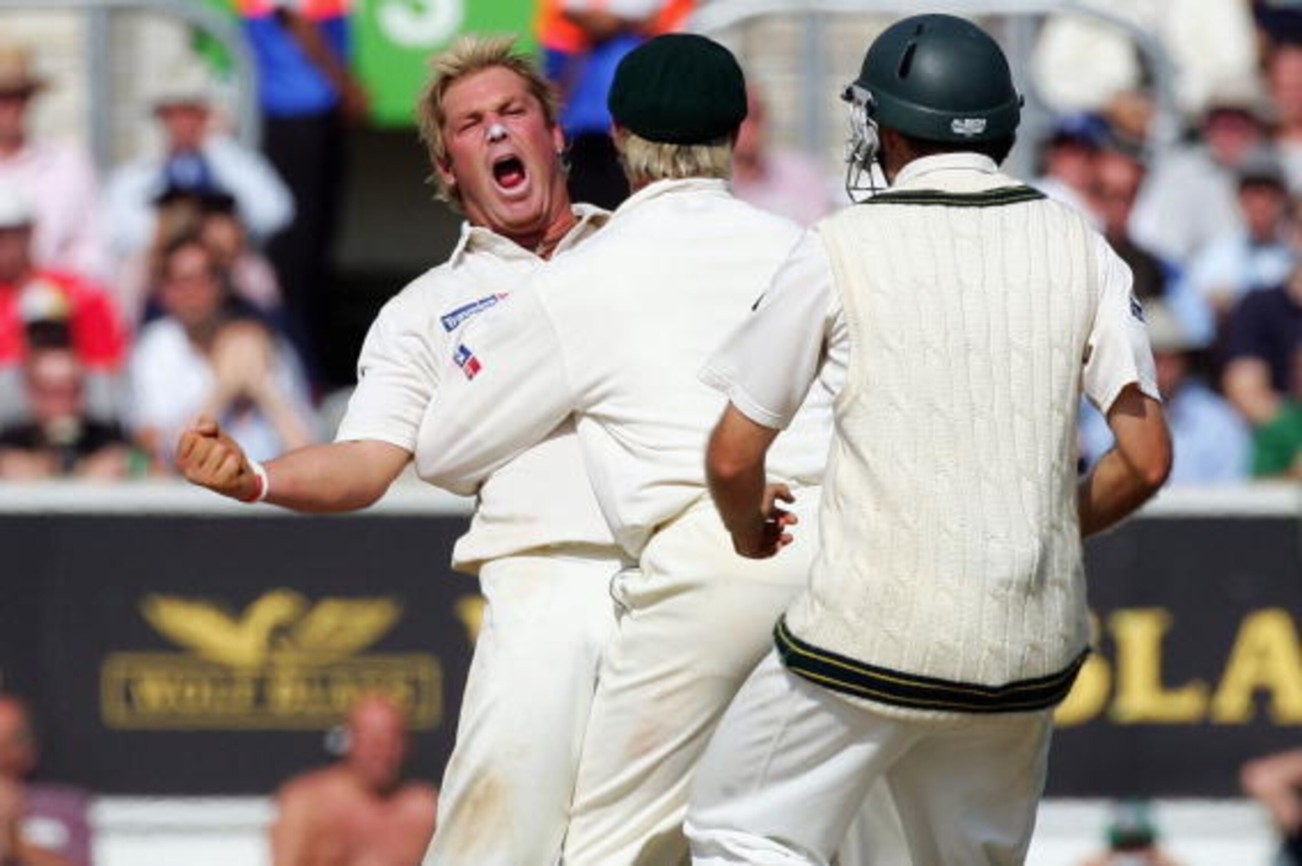 Shane Warne finished his Test career with a haul of 708 wickets.