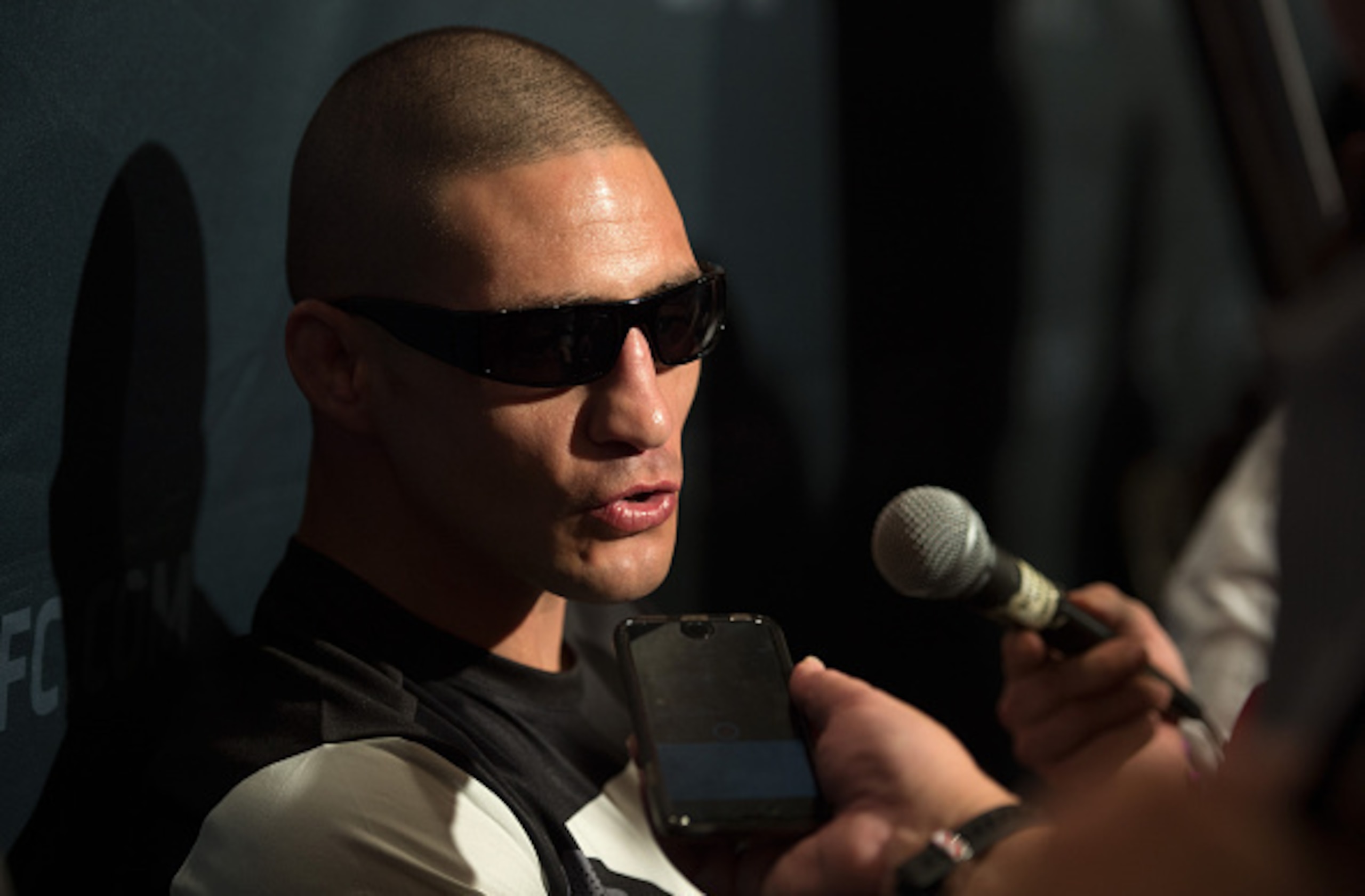 Diego Sanchez appeared on the Fight Pass prelim card.