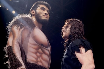 Undertaker and Giant Gonzalez.