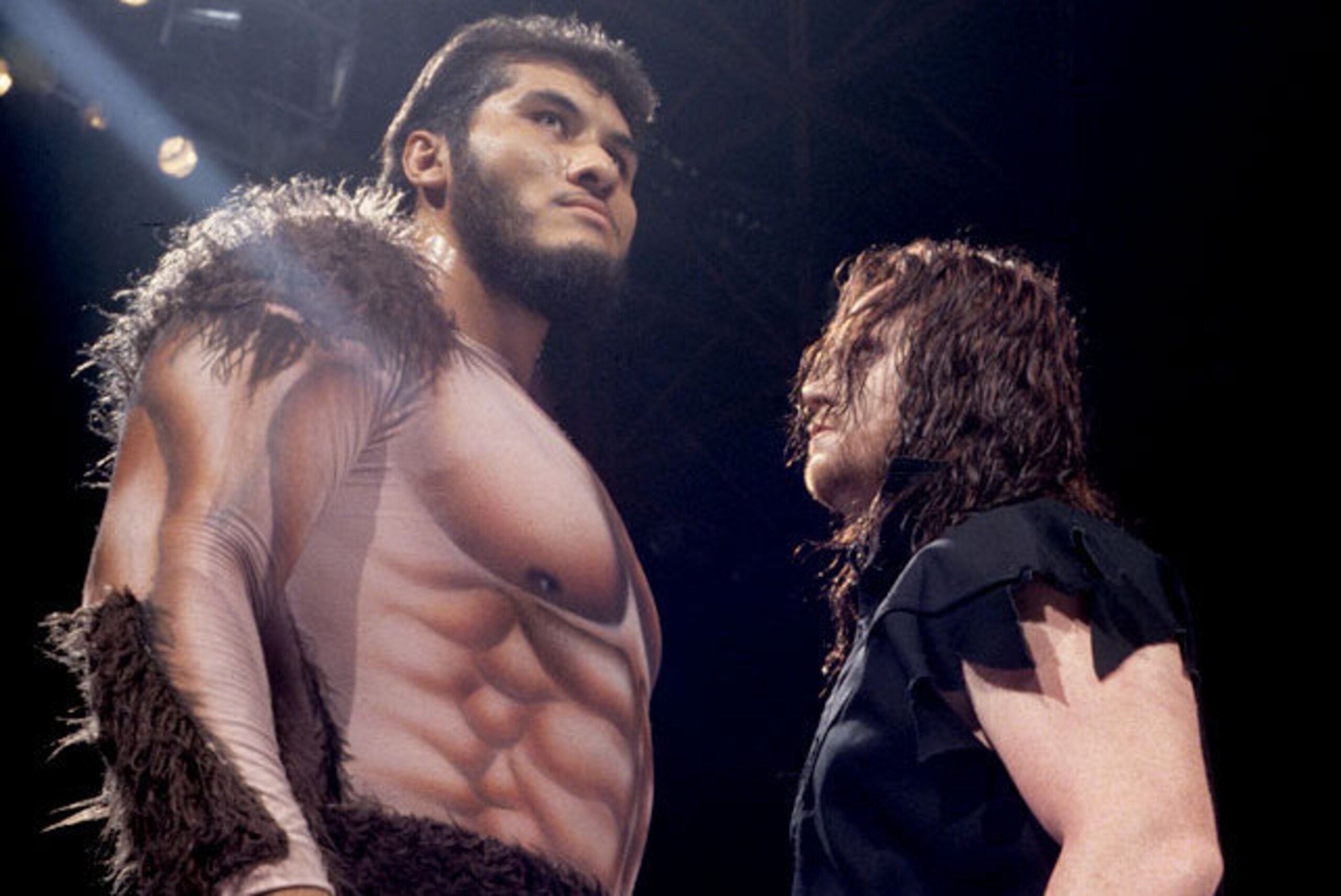 Undertaker and Giant Gonzalez.