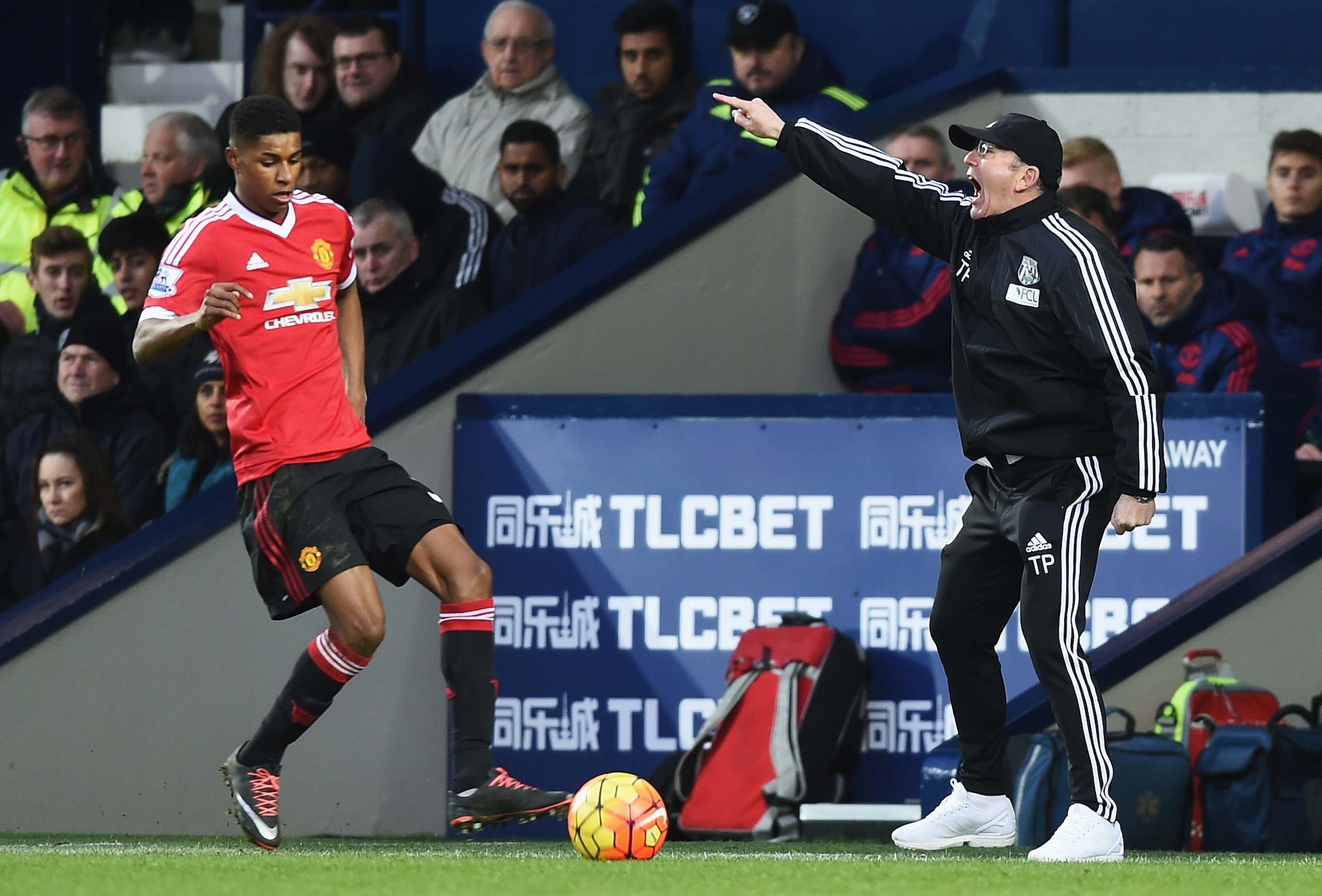 Marcus Rashford drew a blank for a second successive outing for Manchester United.