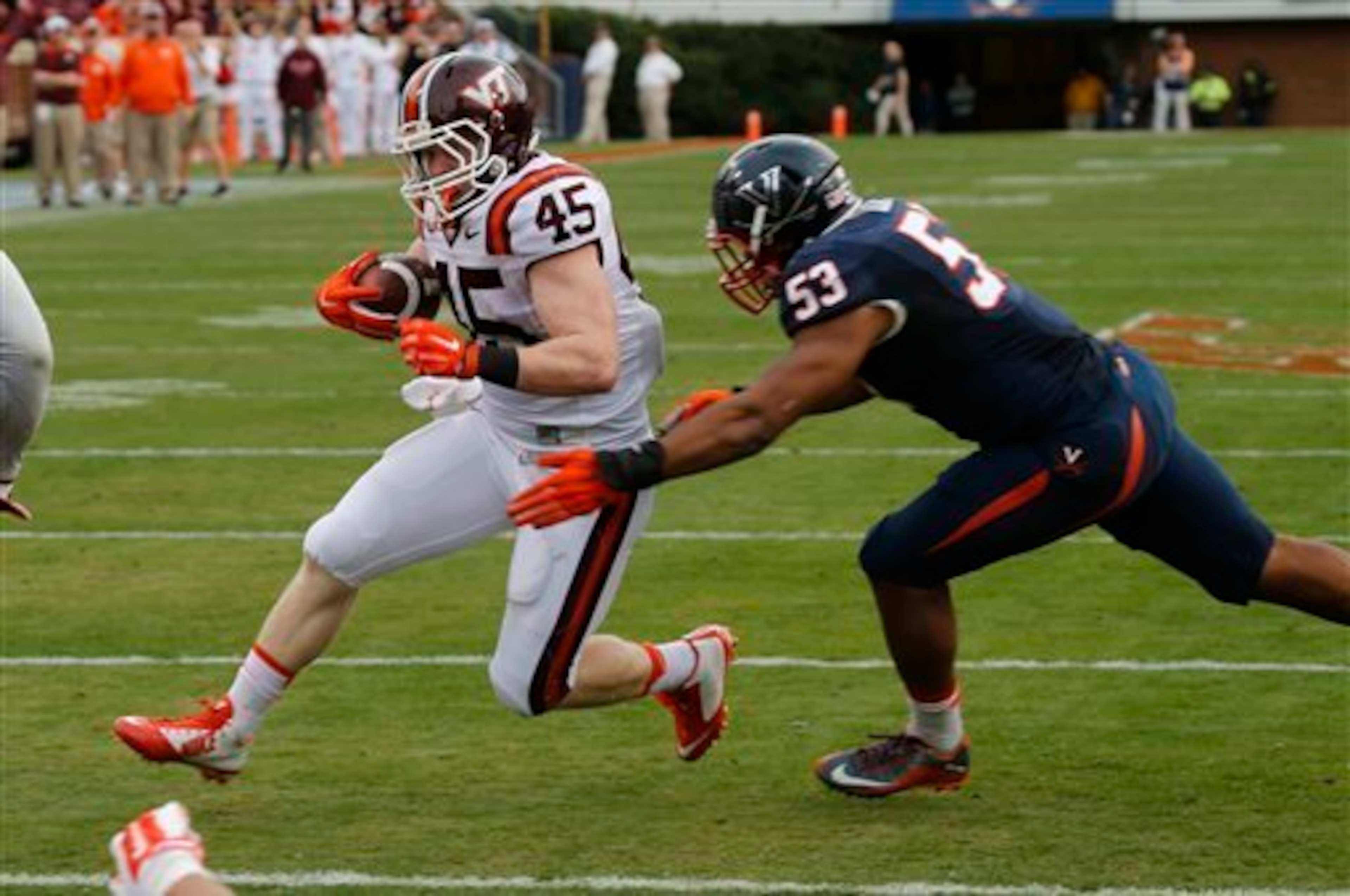 Virginia Tech has dominated its rivalry with VIrginia since joining the ACC.