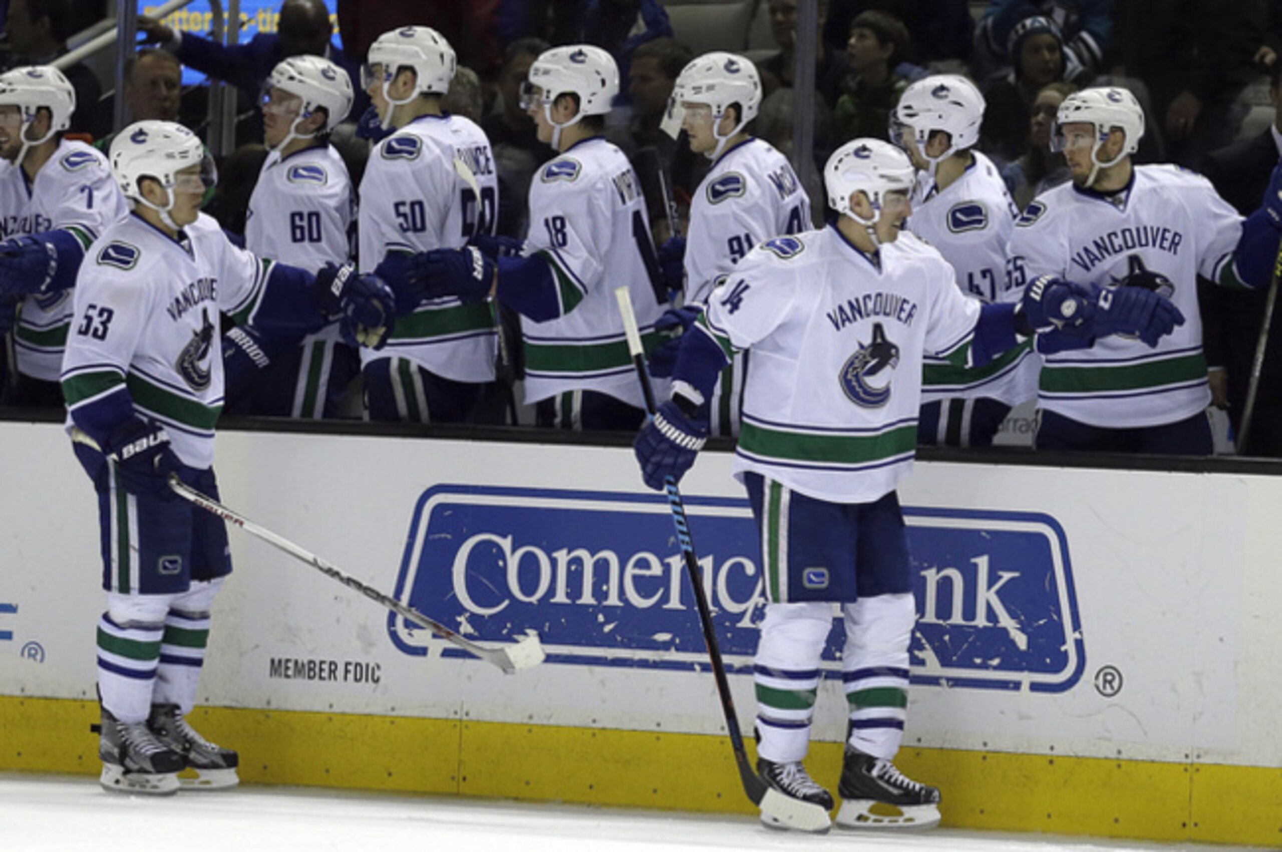 The Vancouver Canucks' transition toward a younger roster hurt their playoff chances this season.