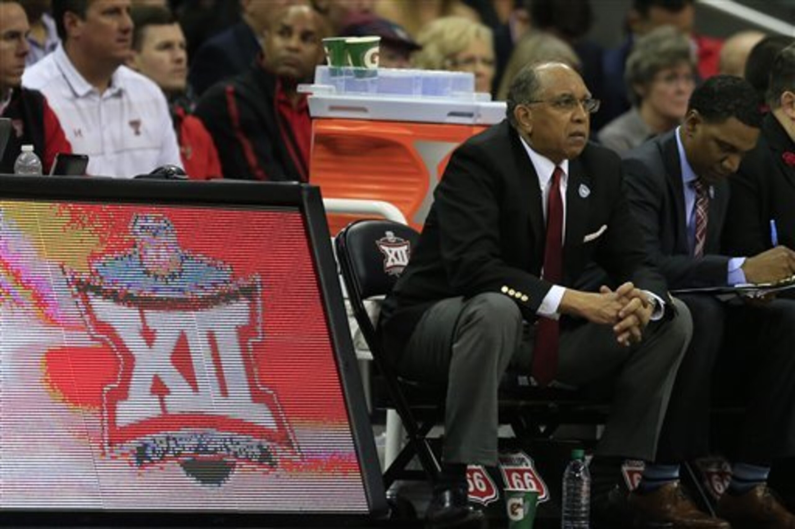 Texas Tech coach Tubby Smith is taking his fifth different school to the NCAA tournament.
