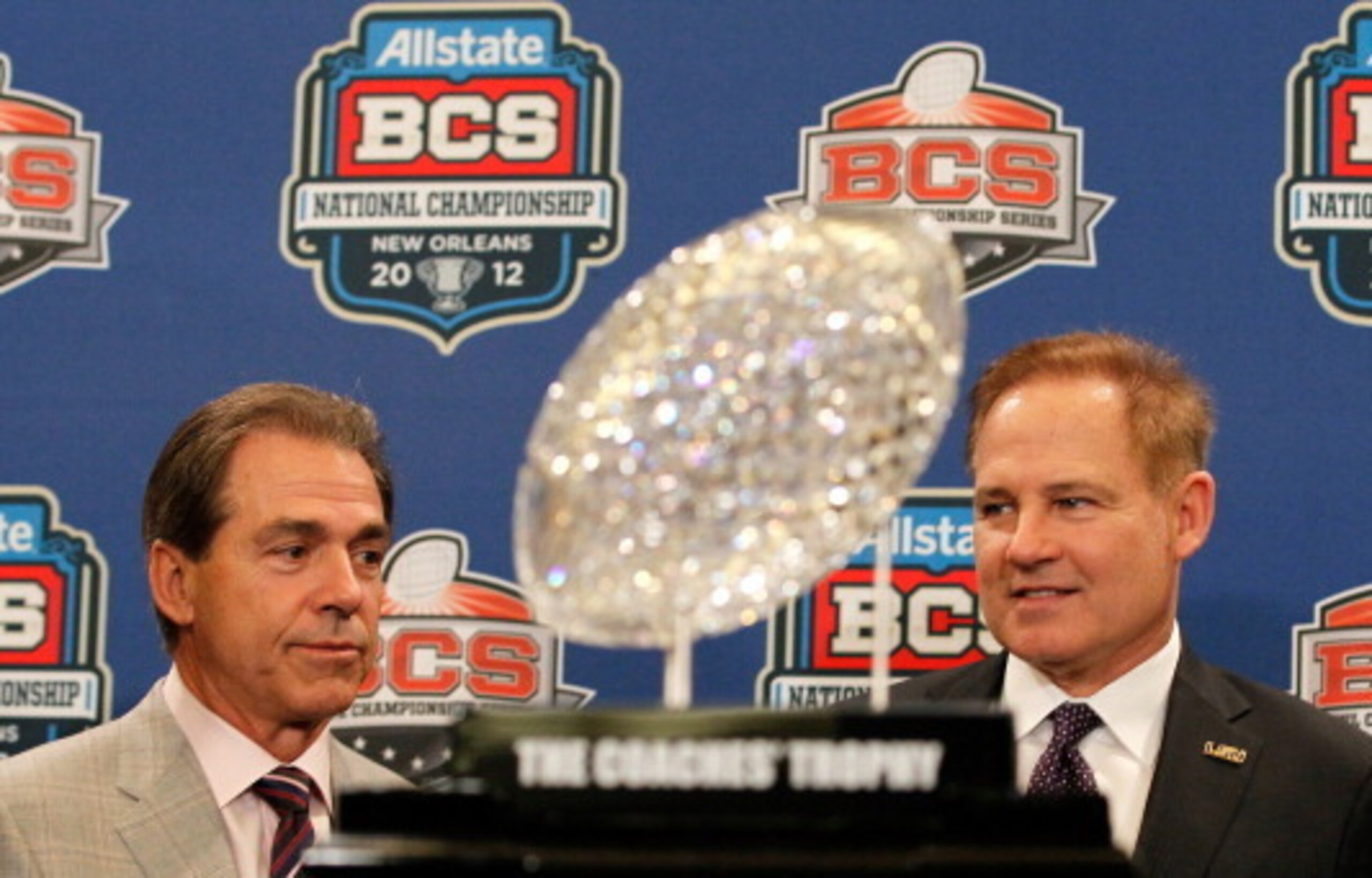 They met for the 2011 national title, but Nick Saban has won five straight games against LSU's Les Miles.