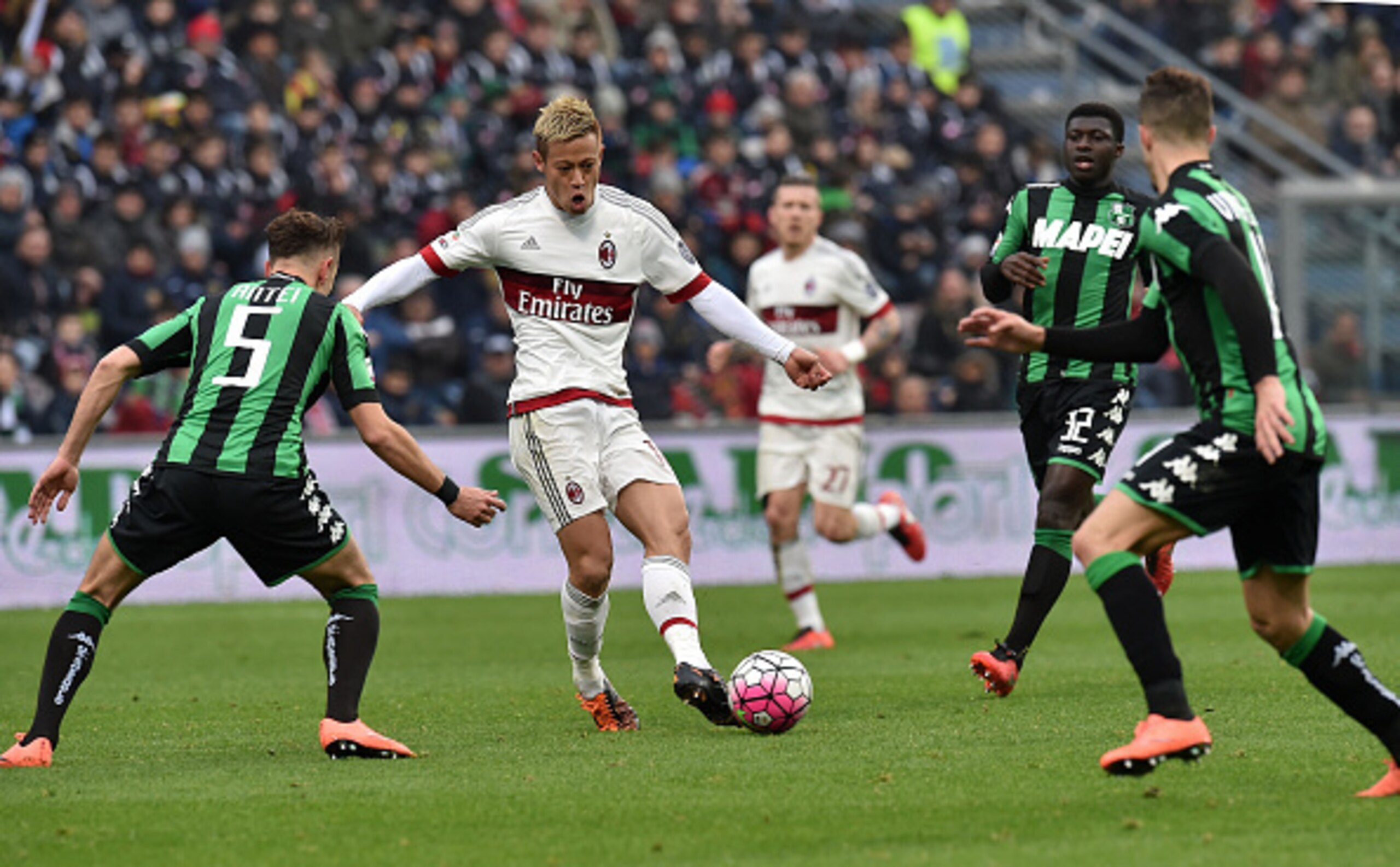 Honda has done more to set up goals than score them. Honda has done more to set up goals than score them.