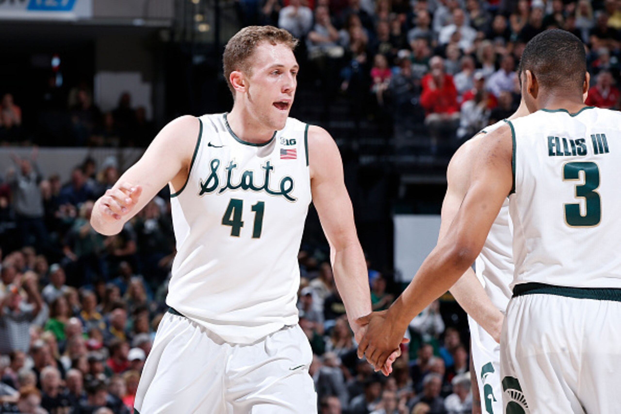 Michigan State's Colby Wollenman