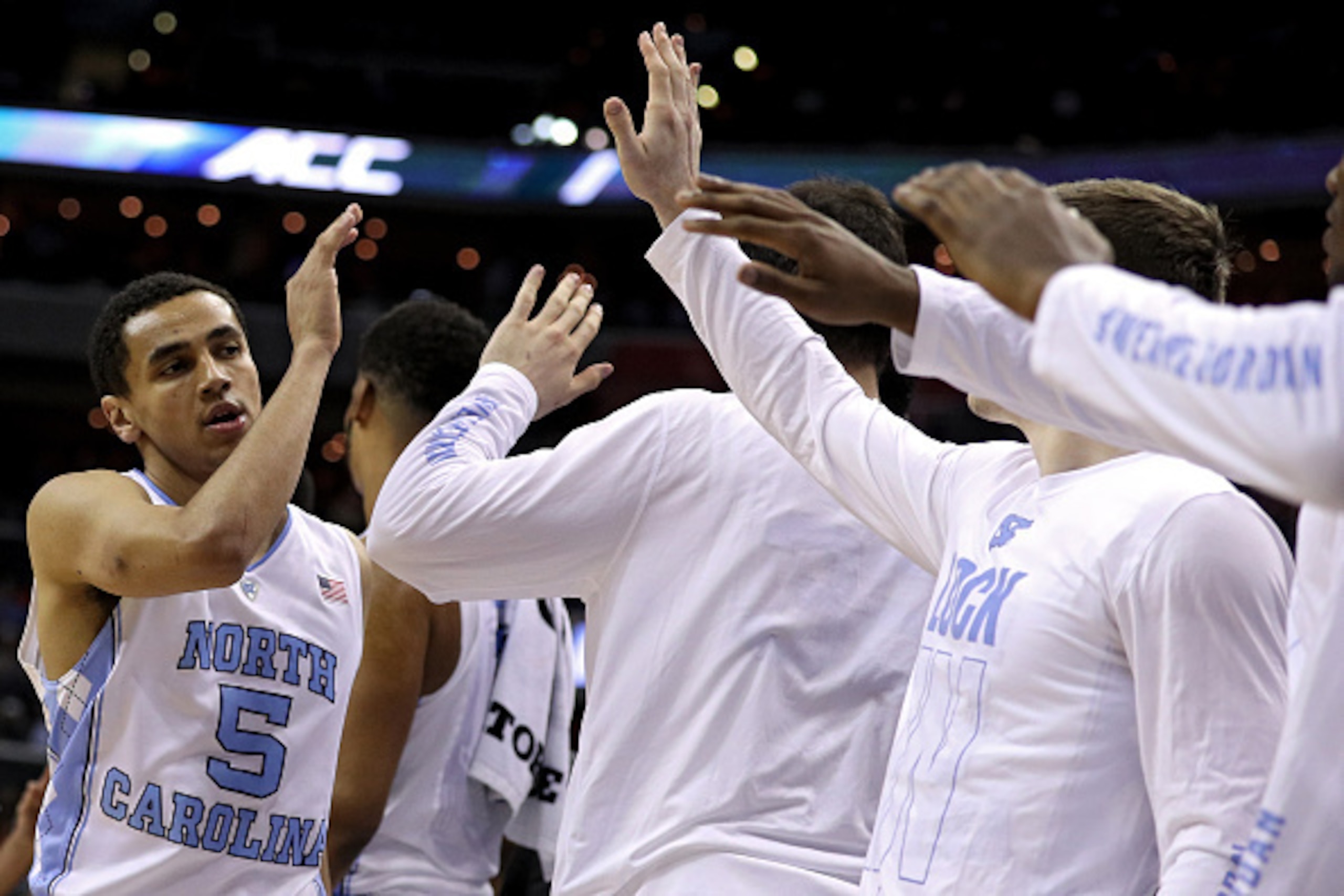 Marcus Paige (left) leads North Carolina as the top seed in the East Region.