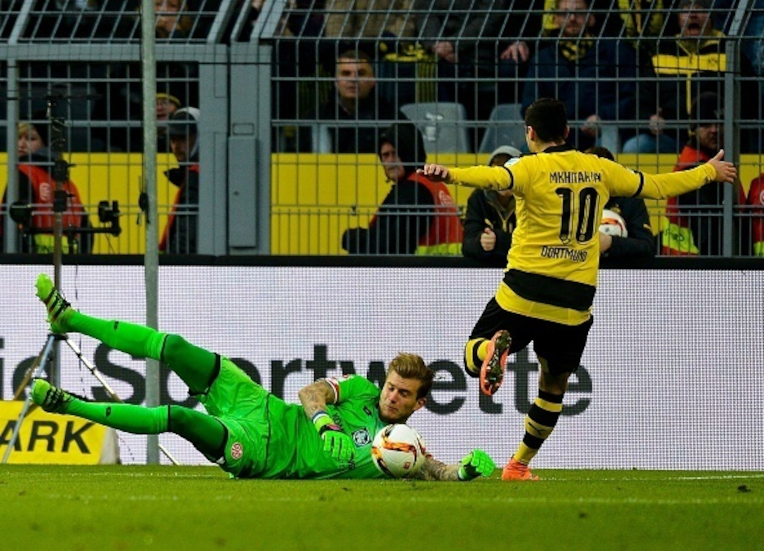 Loris Karius denied Henrikh Mkhitaryan and his team-mates time and time again.