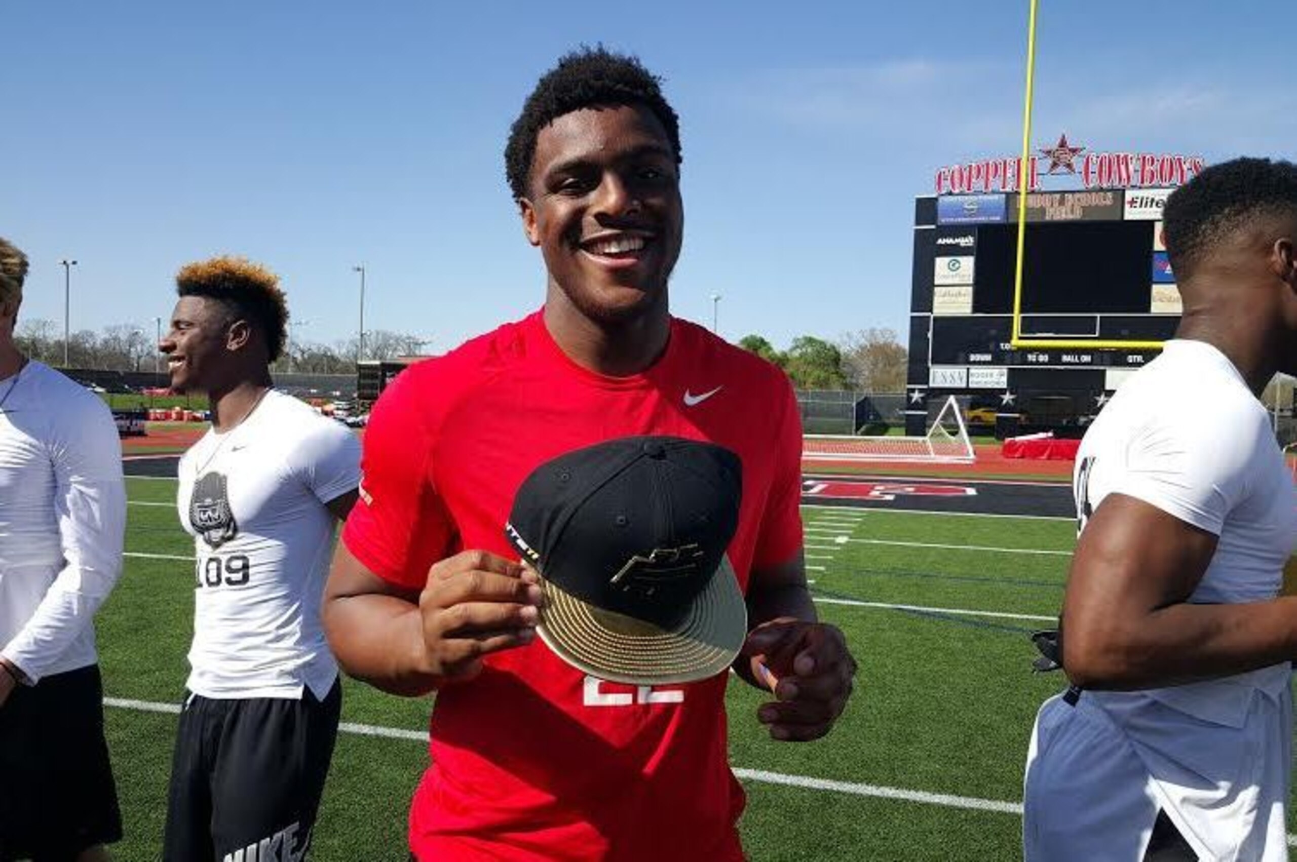 TCU commit Shawn Robinson didn't win quarterback MVP honors at the Elite 11 Dallas regional Sunday, but he did enough to earn an invitation to the Elite 11 semifinals this summer in Los Angeles.