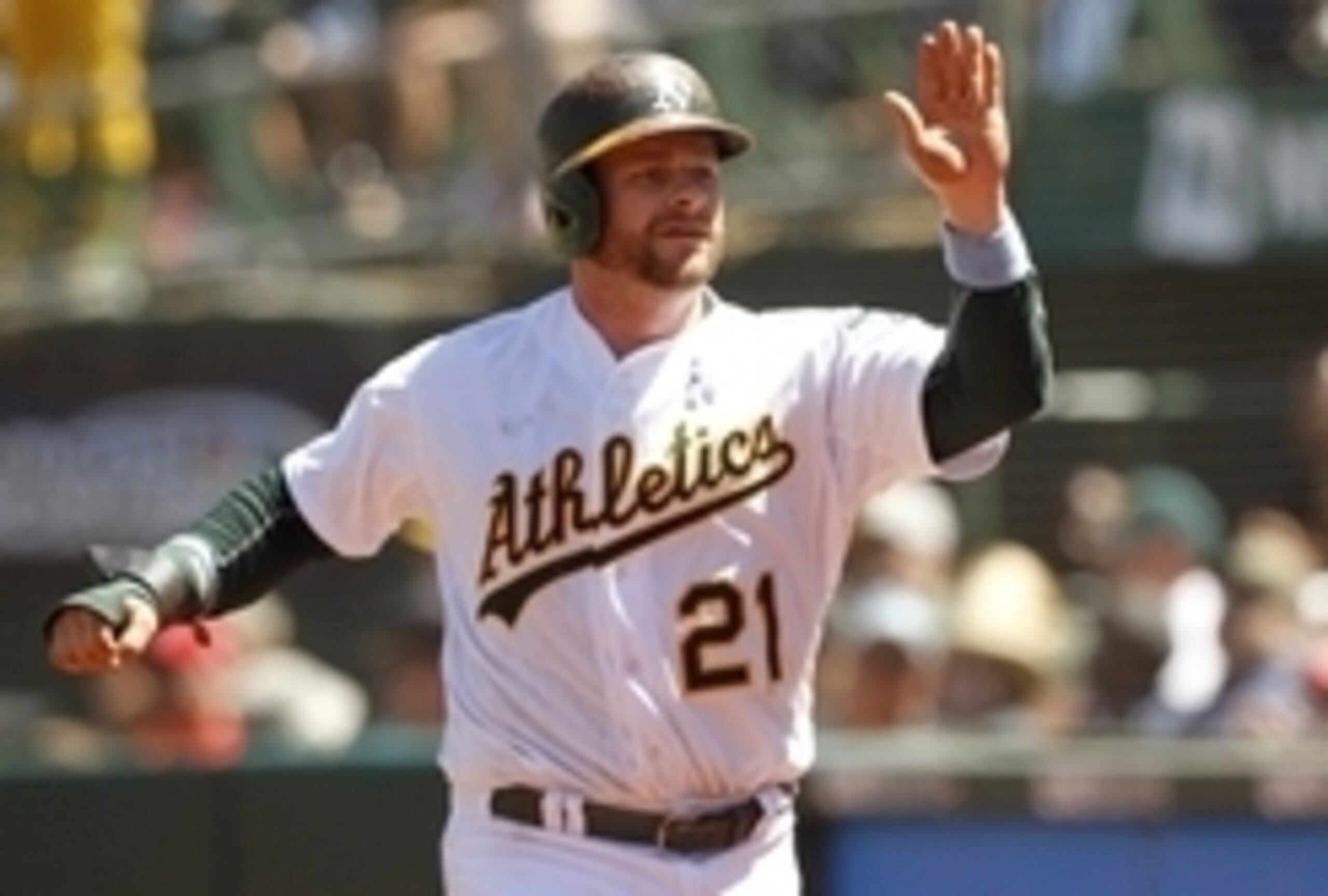 A deserving All-Star last year, Stephen Vogt fell off significantly in the second half.