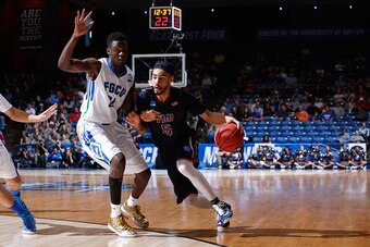 Florida Gulf Coast didn't give an inch against Fairleigh Dickinson on Tuesday in Dayton.