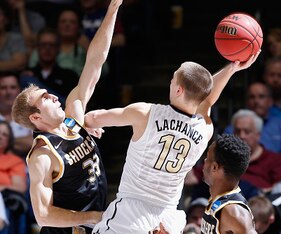 Nearly every shot in the Wichita State-Vanderbilt game was contested.