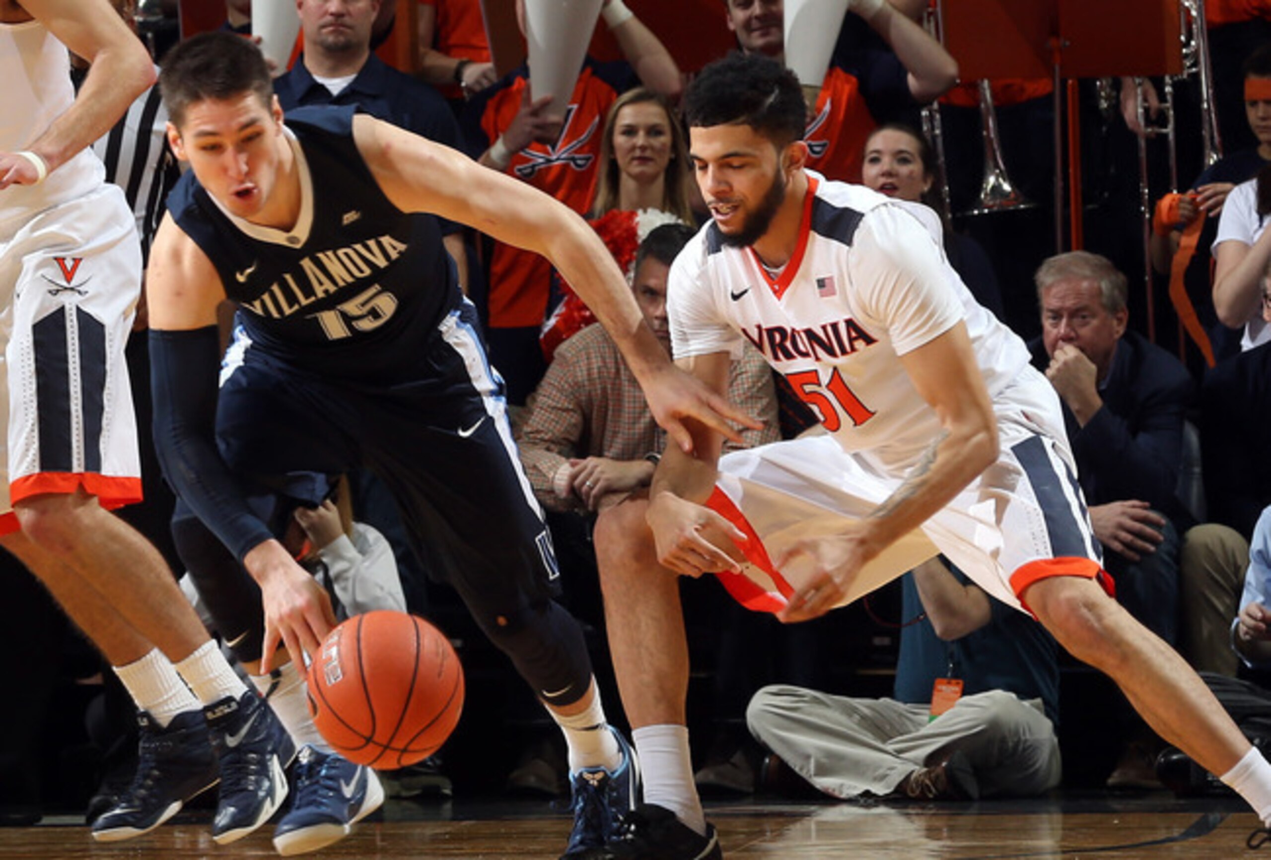 Ryan Arcidiacono (left) and Darius Thompson
