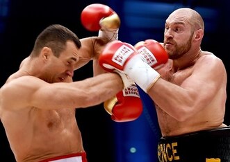 Tyson Fury (right) found a way to bring an end to Wladimir Klitschko's long reign.