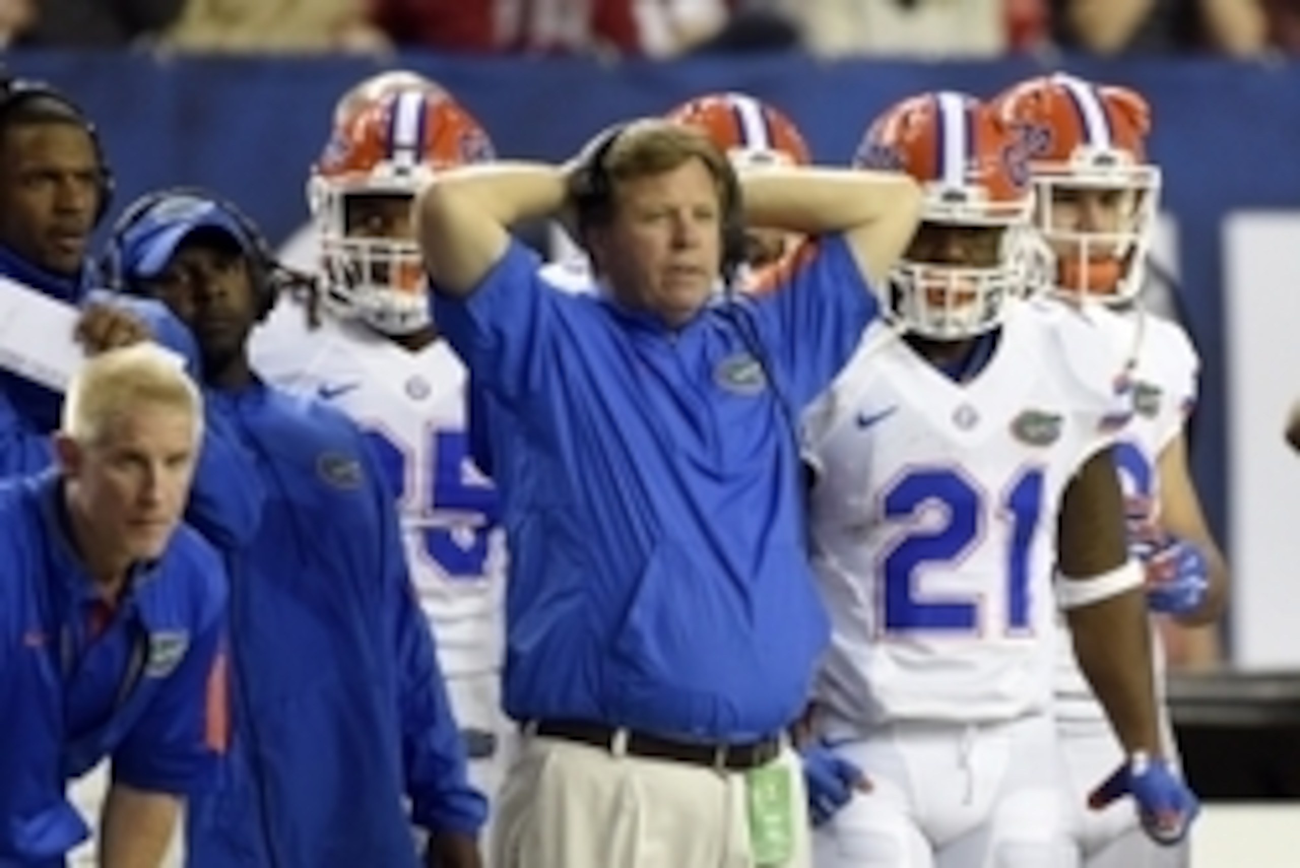 Florida coach Jim McElwain recently earned himself a hefty raise after leading the Gators to the SEC East title in his first season..