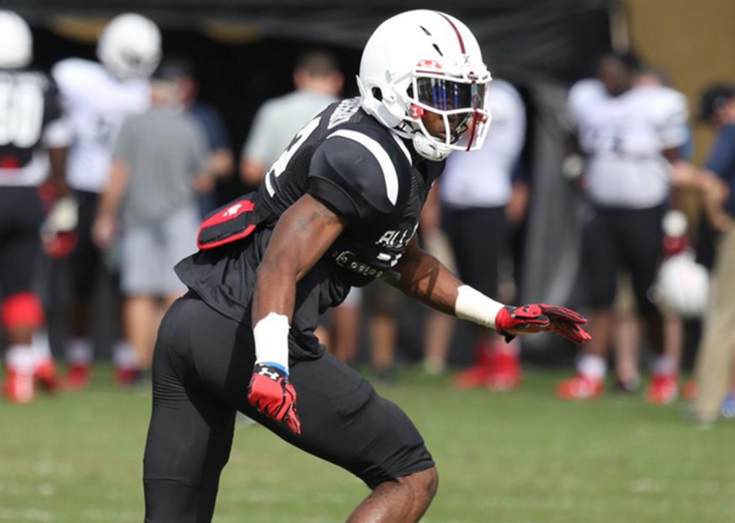 Freshman CB John Broussard.