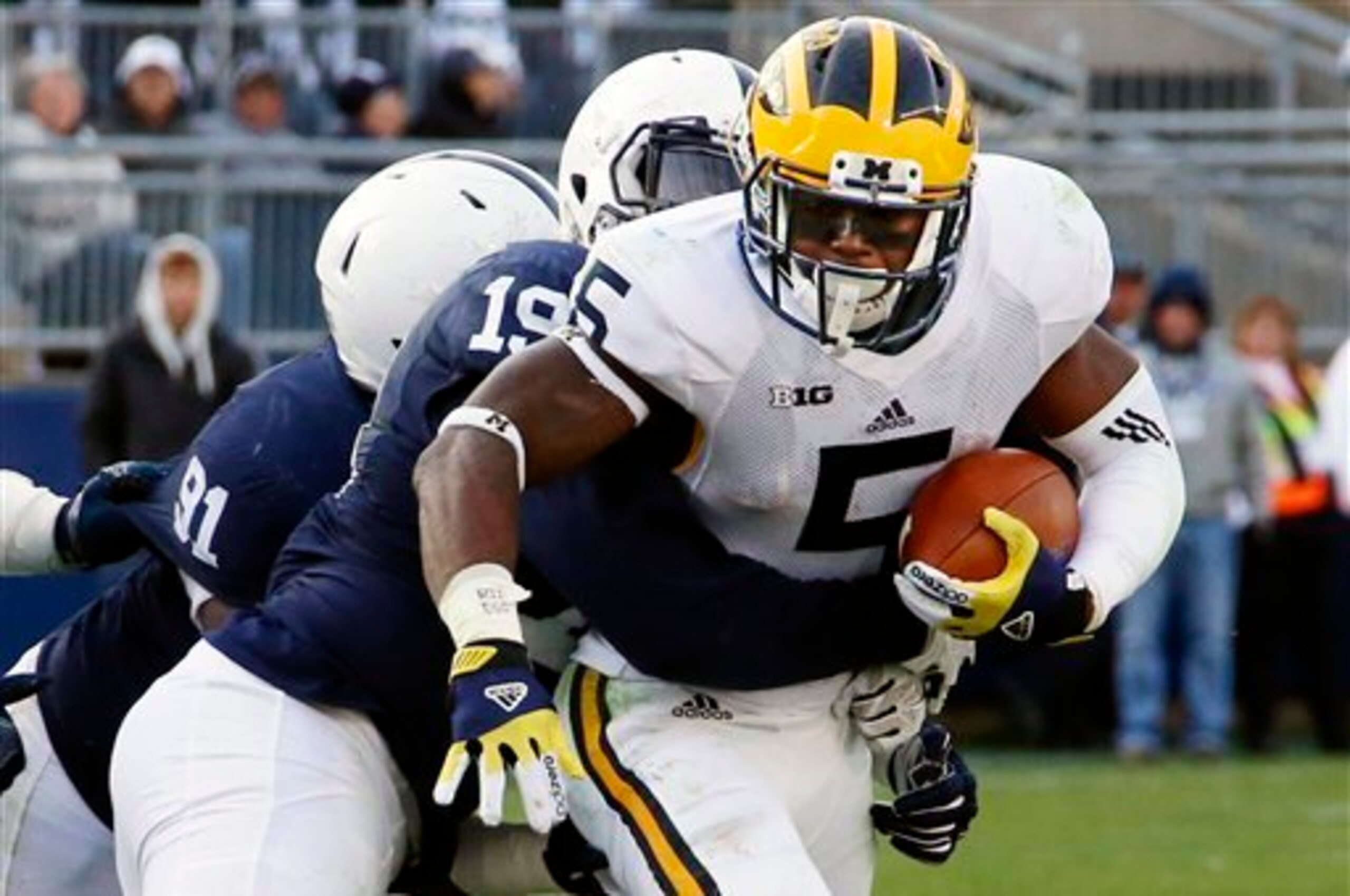 Jabrill Peppers makes impacts all over the field for Michigan.