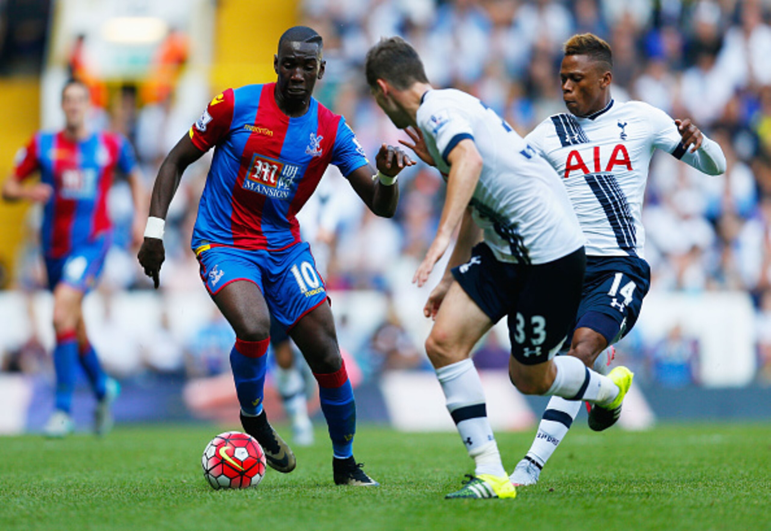 Yannick Bolasie ended up staying at Crystal Palace despite speculation linking him to Tottenham.