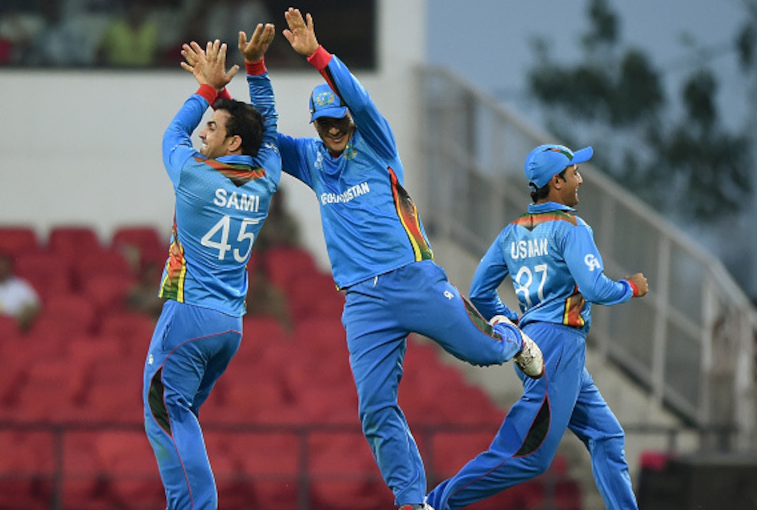 Afghanistan finished on a high, beating West Indies in their final match.